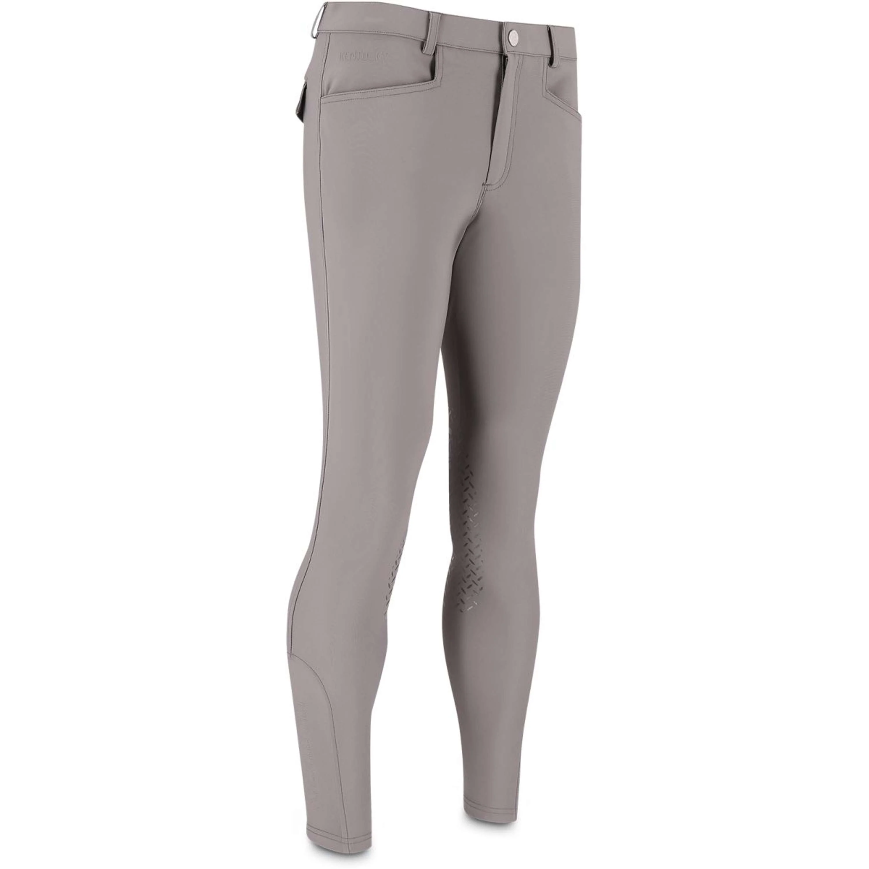Kentucky Pantalon d'Équitation Mexico Knee Grip Hommes Anthracite - Image 4
