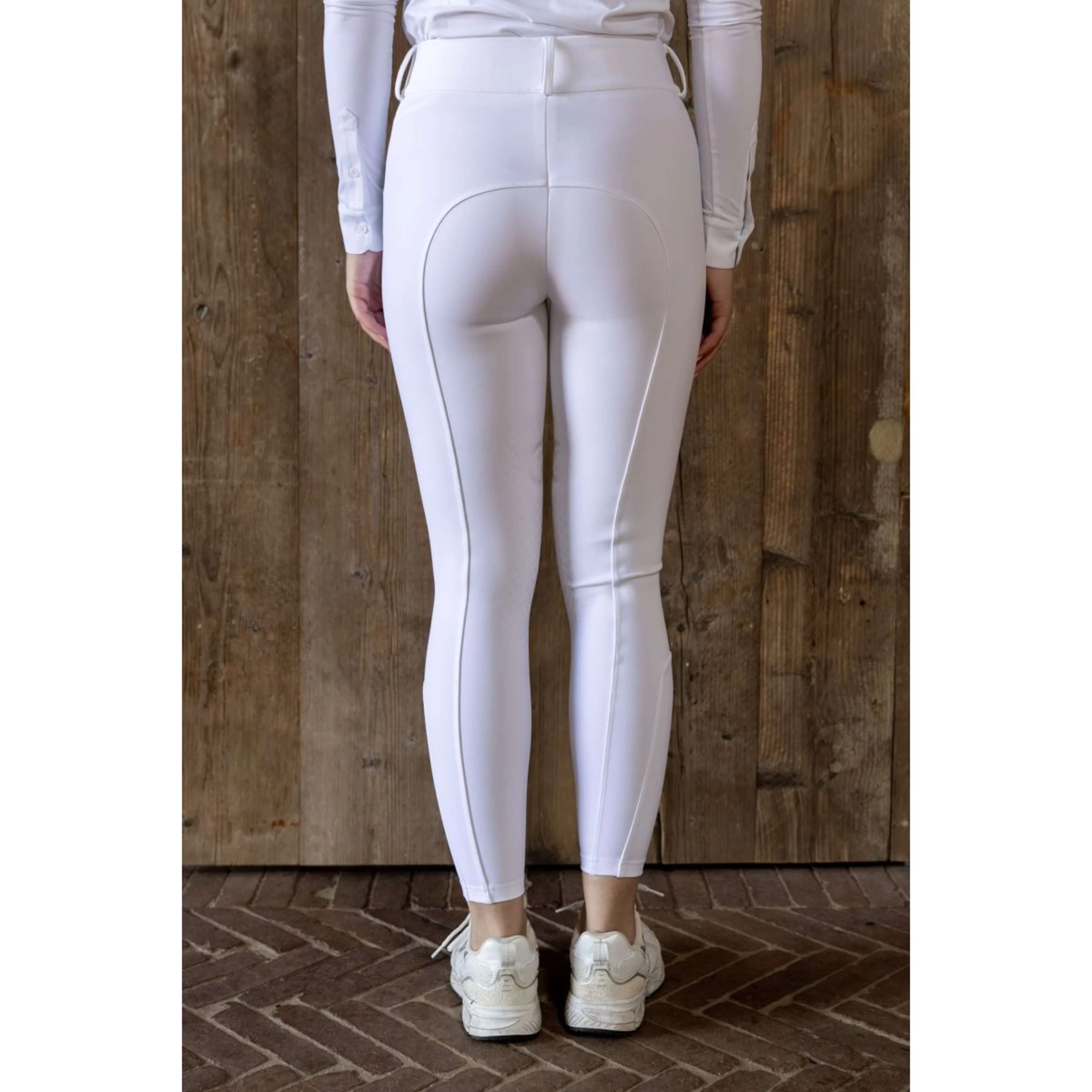 Kentucky Pantalon d'Équitation Miami Knee Grip Femme Blanc - Image 3