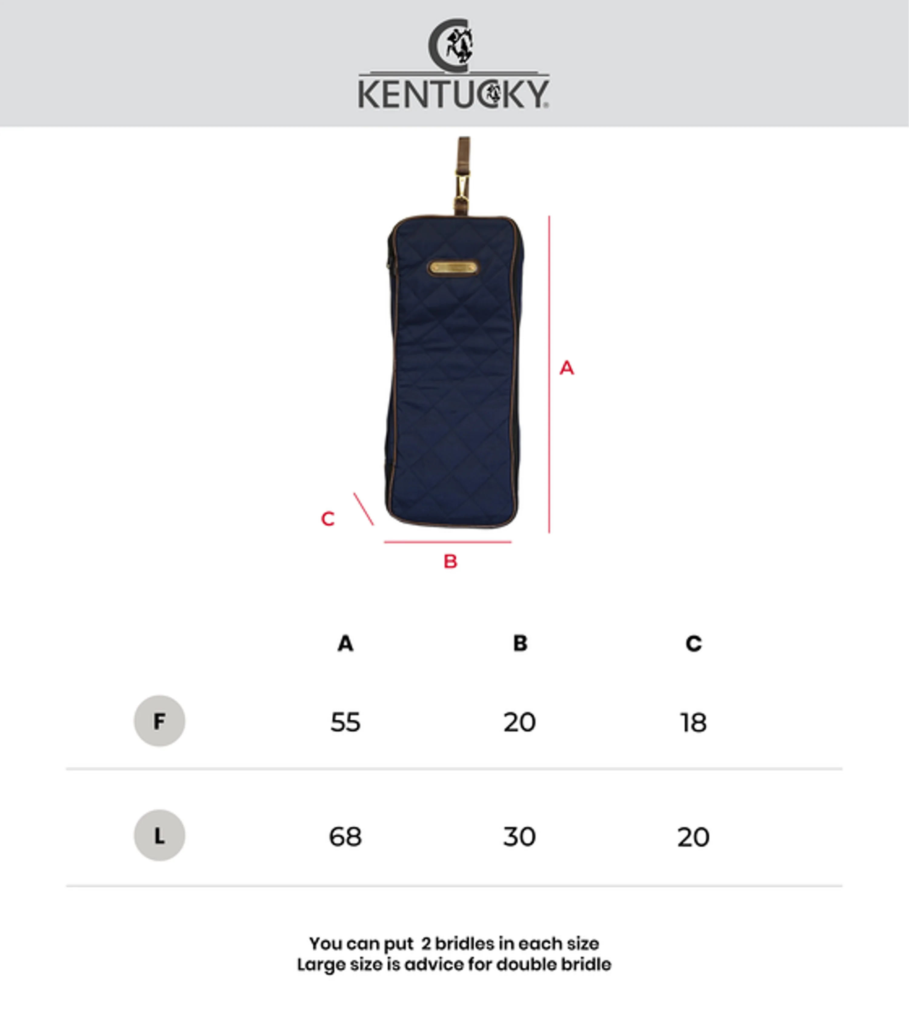 Kentucky Sac pour Bridon Marin - Image 7