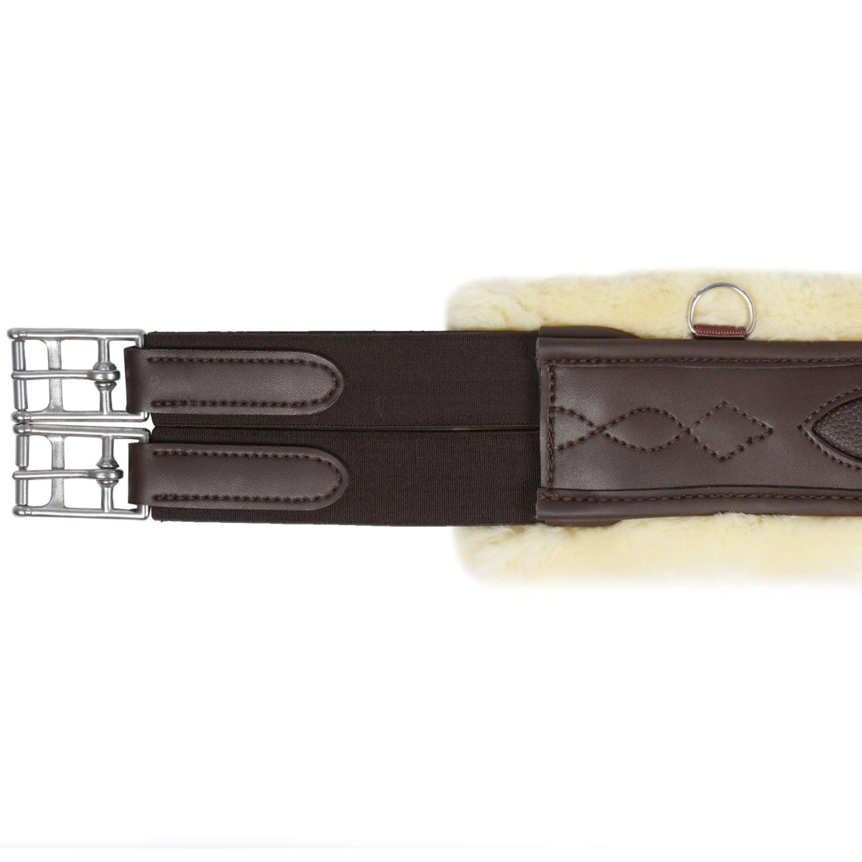 Kentucky Sangle Bavette Sheepskin Special pour le Saut Marron - Image 6