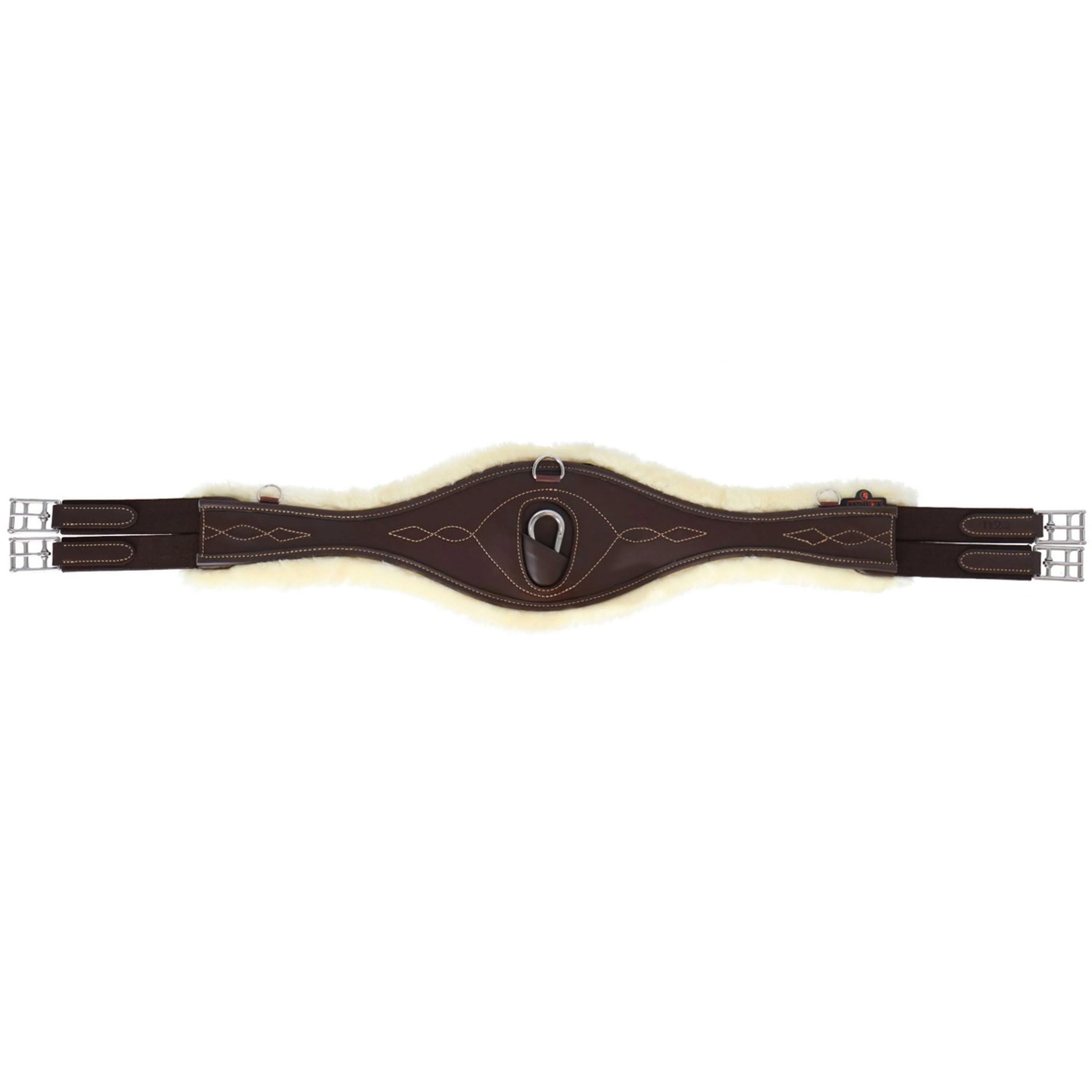 Kentucky Sangle d'Obstacle Sheepskin Anatomic Marron - Image 3