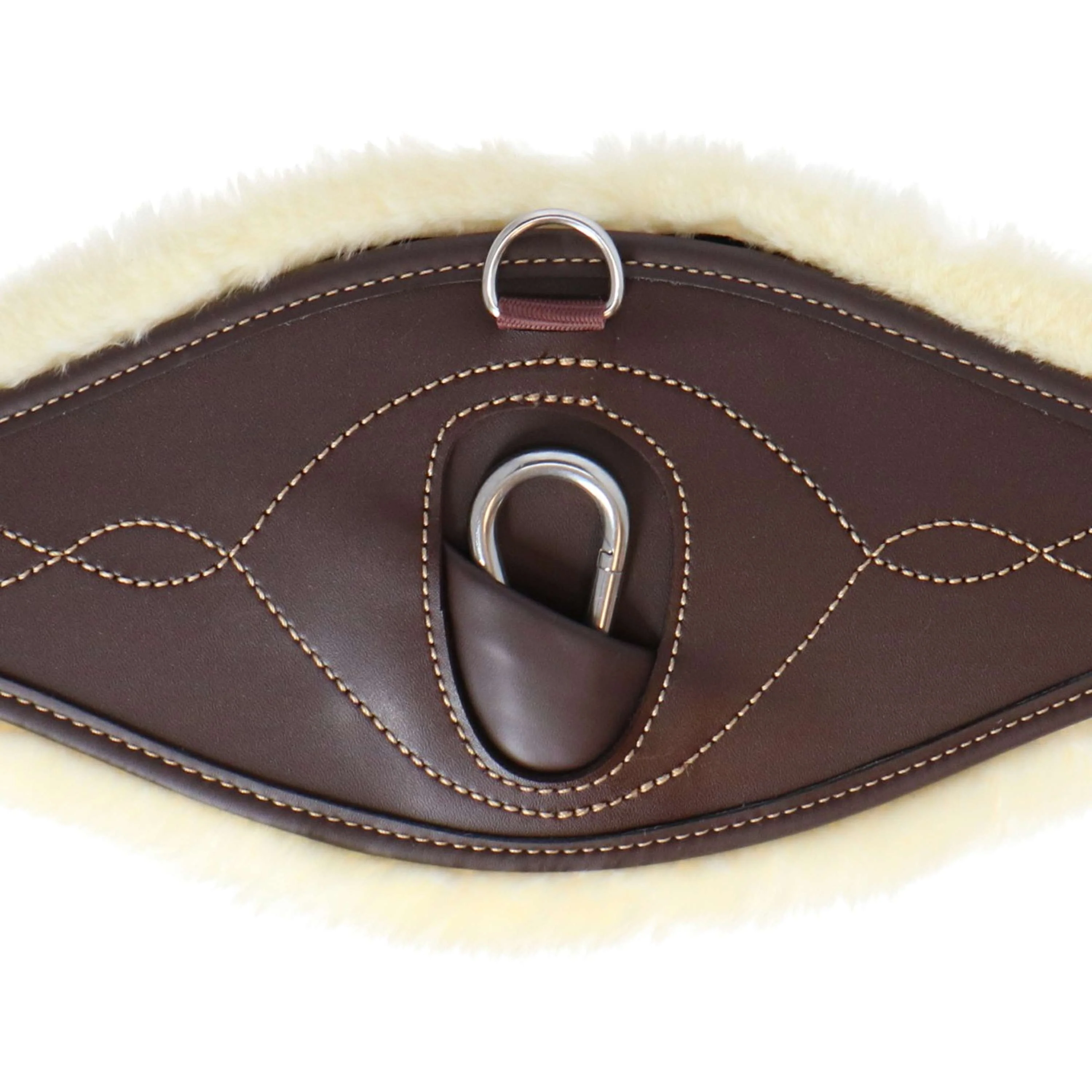 Kentucky Sangle d'Obstacle Sheepskin Anatomic Marron - Image 6