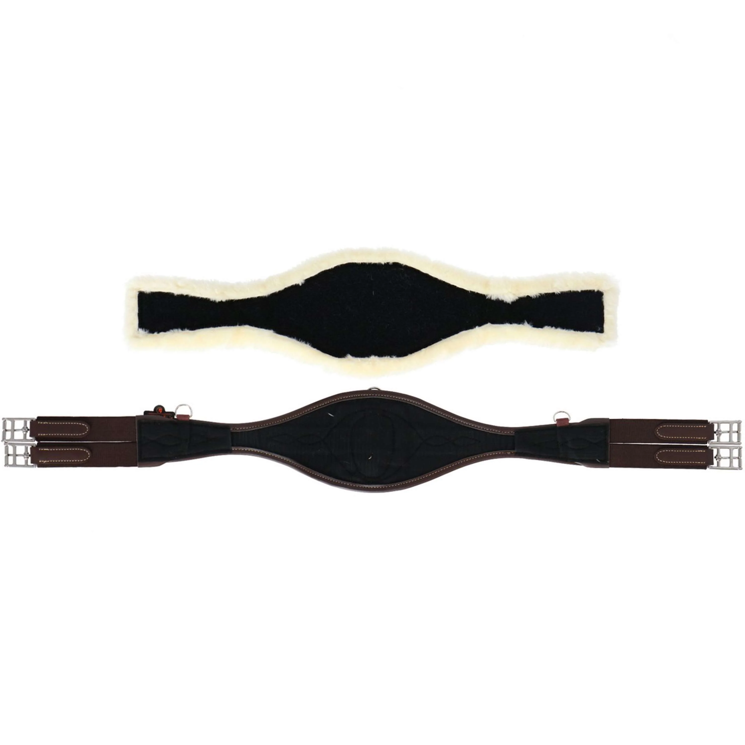 Kentucky Sangle d'Obstacle Sheepskin Anatomic Marron - Image 8