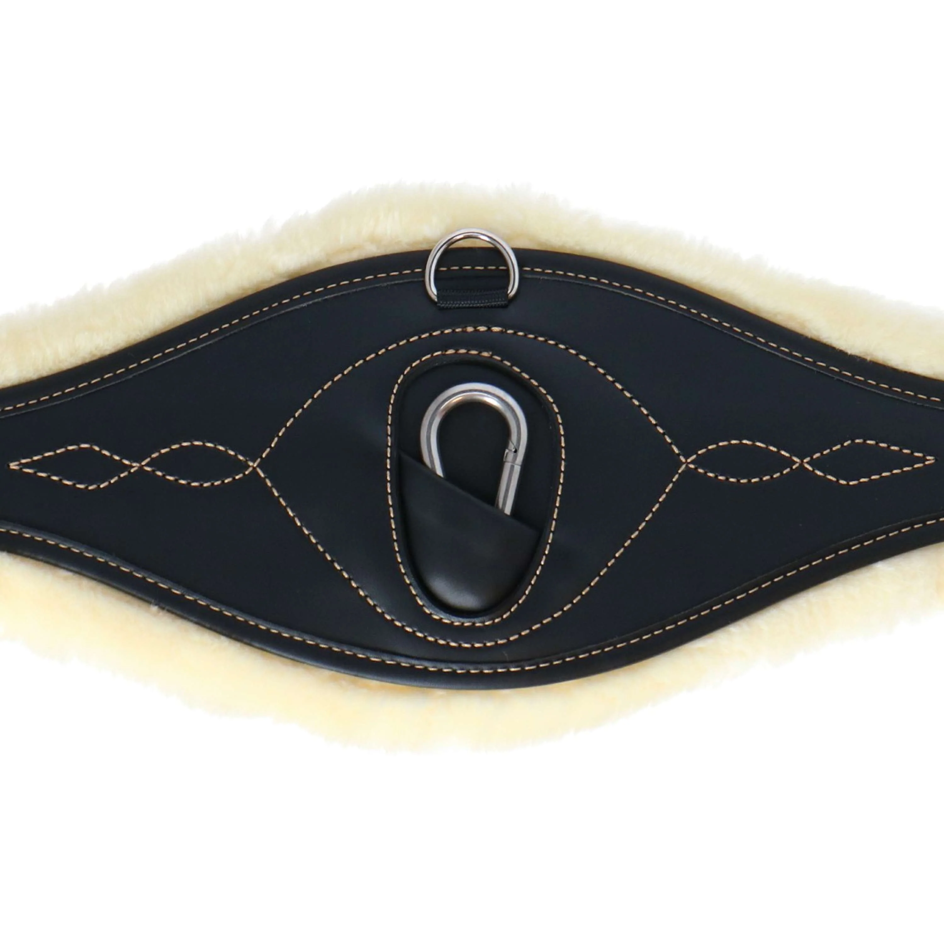 Kentucky Sangle d'Obstacle Sheepskin Anatomic Noir - Image 4