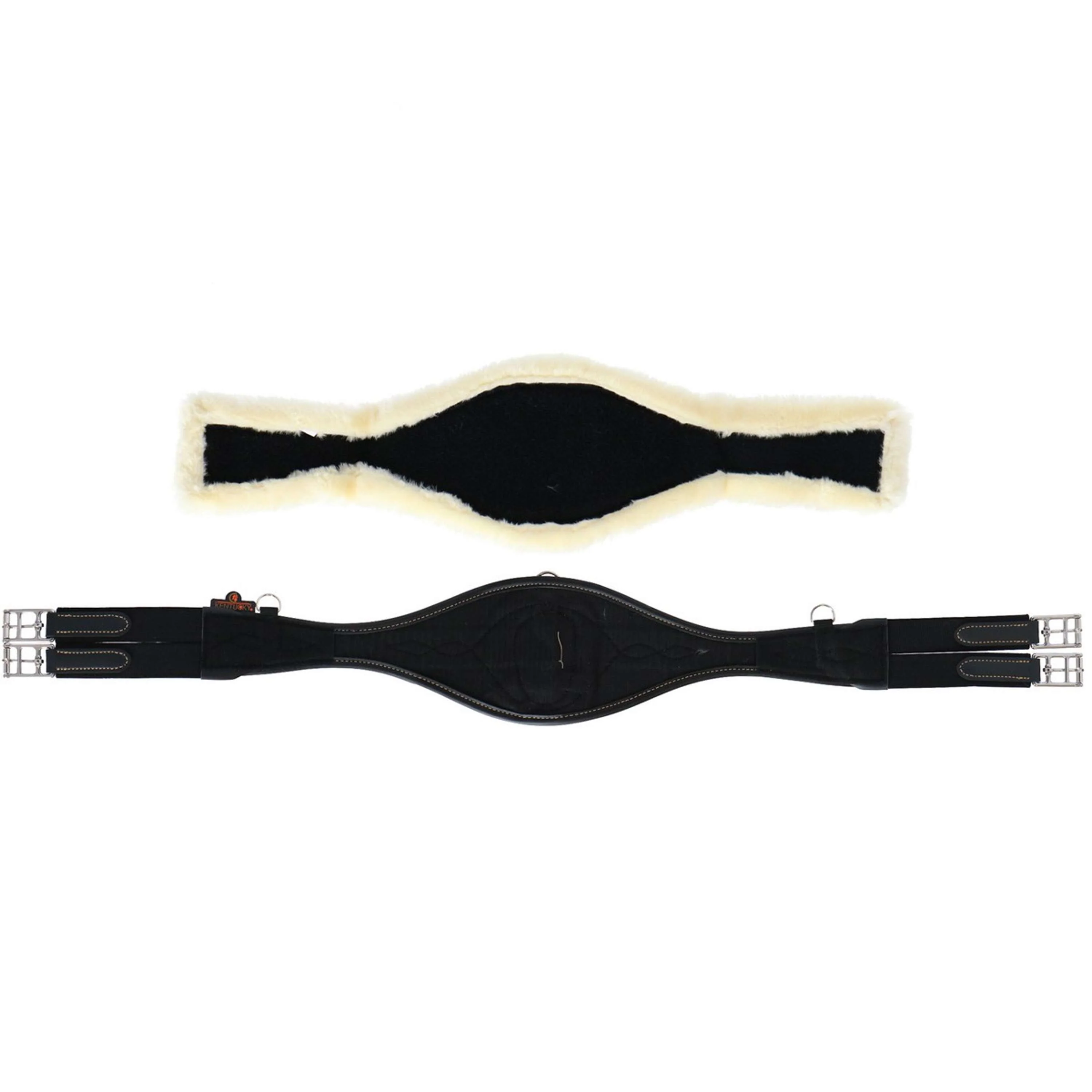 Kentucky Sangle d'Obstacle Sheepskin Anatomic Noir - Image 6