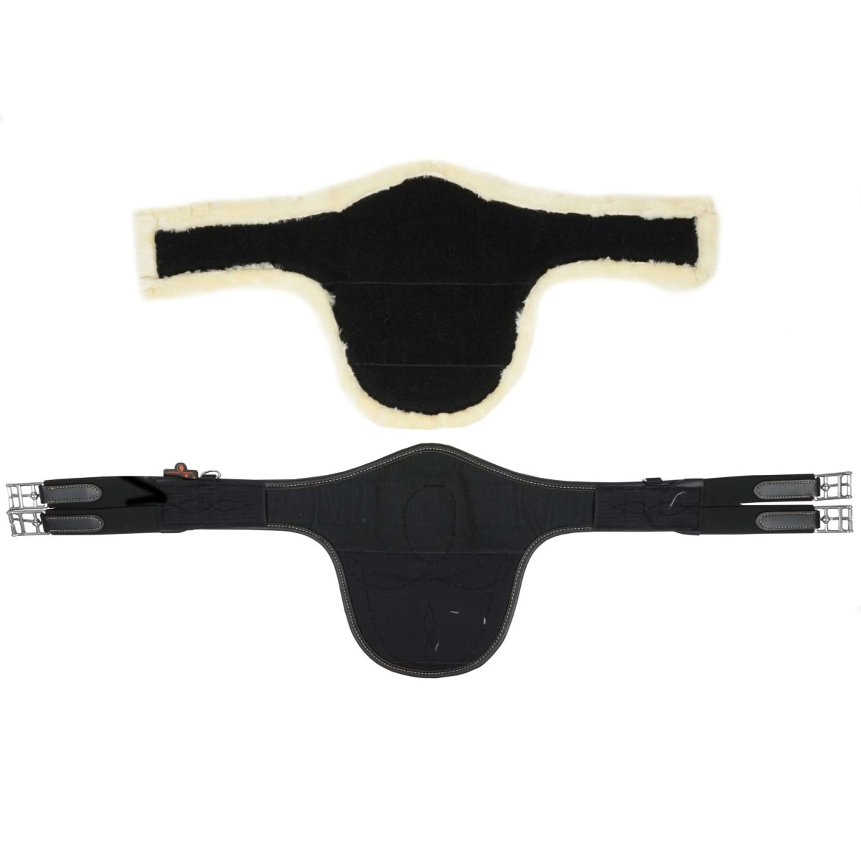 Kentucky Sangle d'Obstacle Sheepskin Stud Noir - Image 7