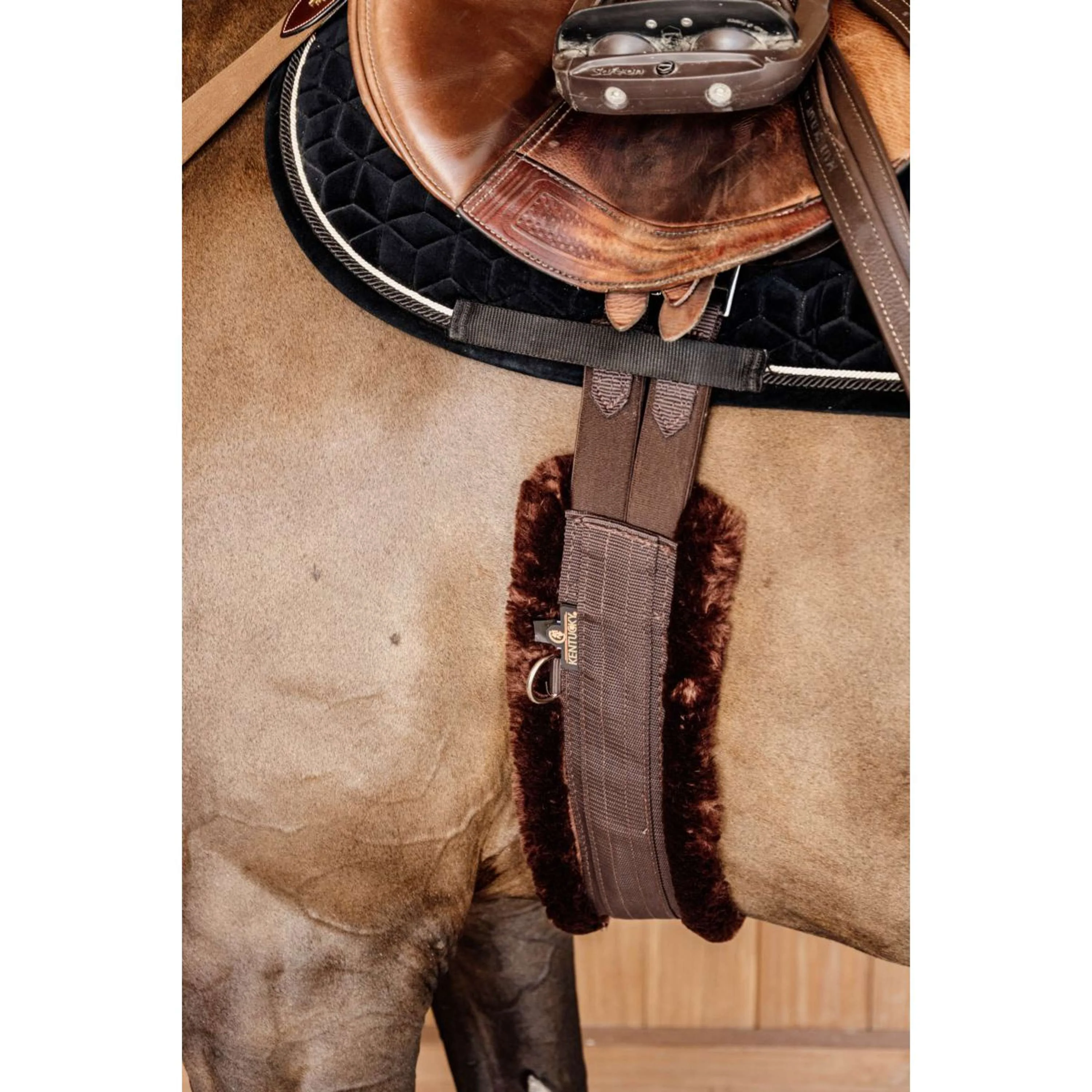 Kentucky Sangle Polyvalente Sheepskin Marron - Image 3