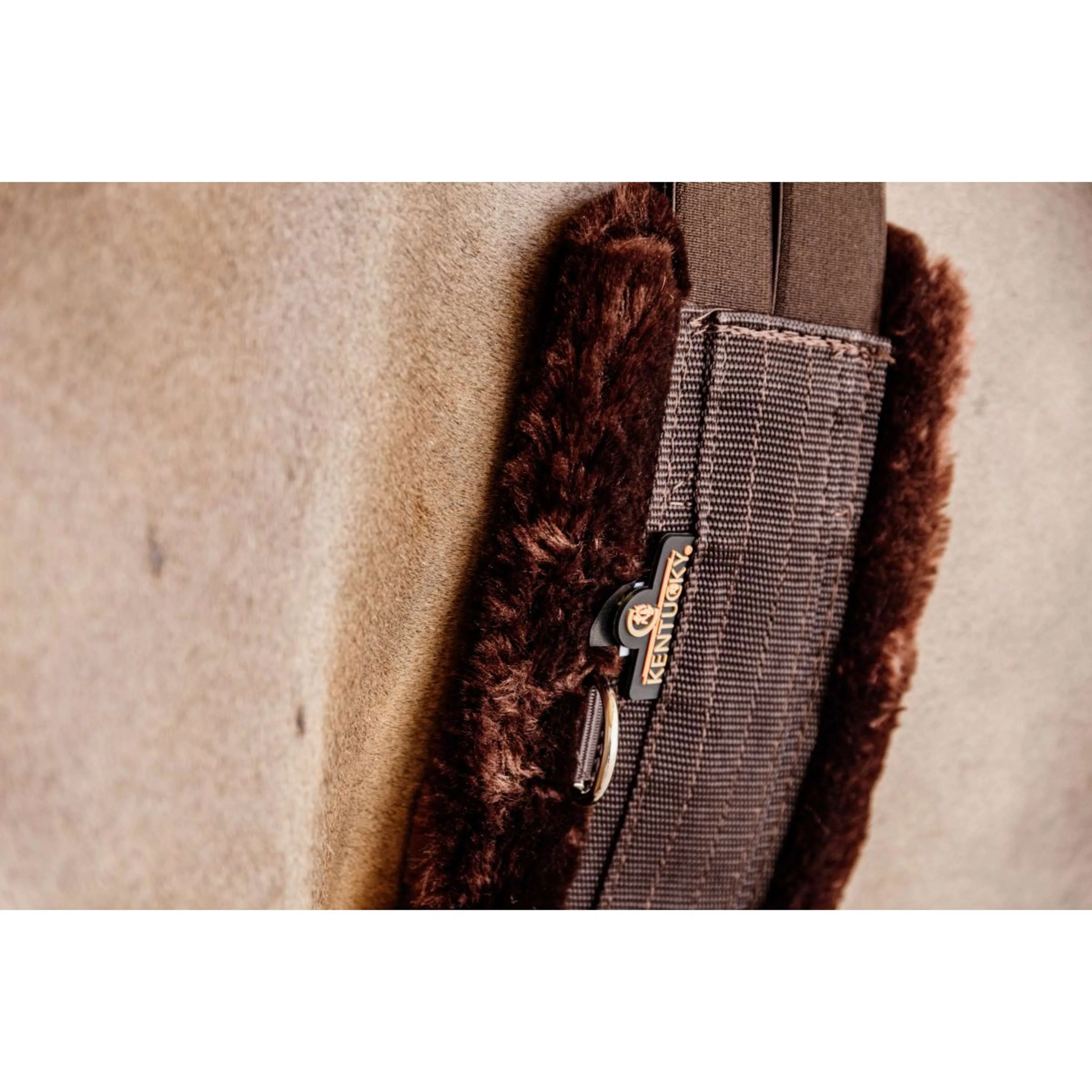 Kentucky Sangle Polyvalente Sheepskin Marron - Image 4