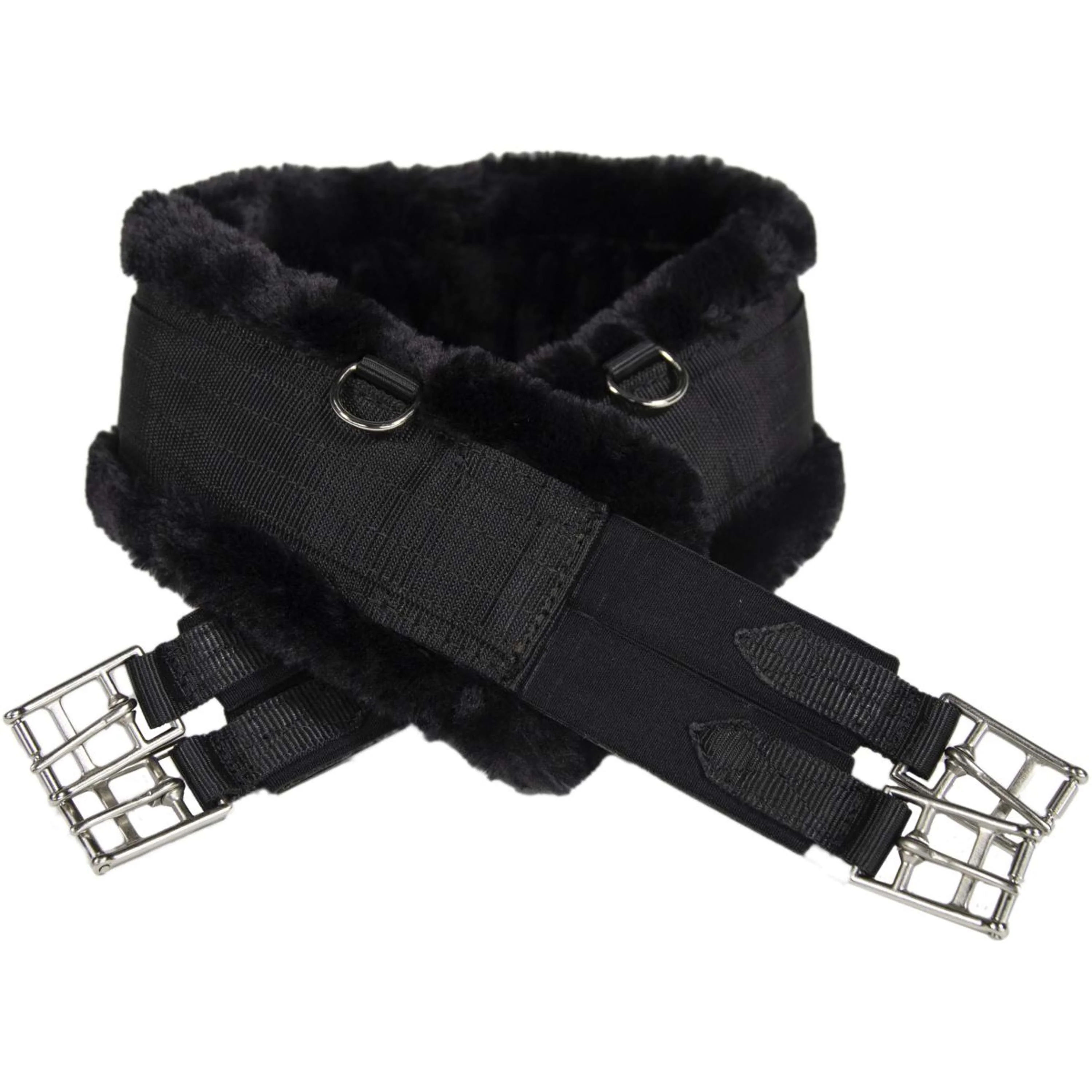 Kentucky Sangle Polyvalente Sheepskin Noir - Image 2