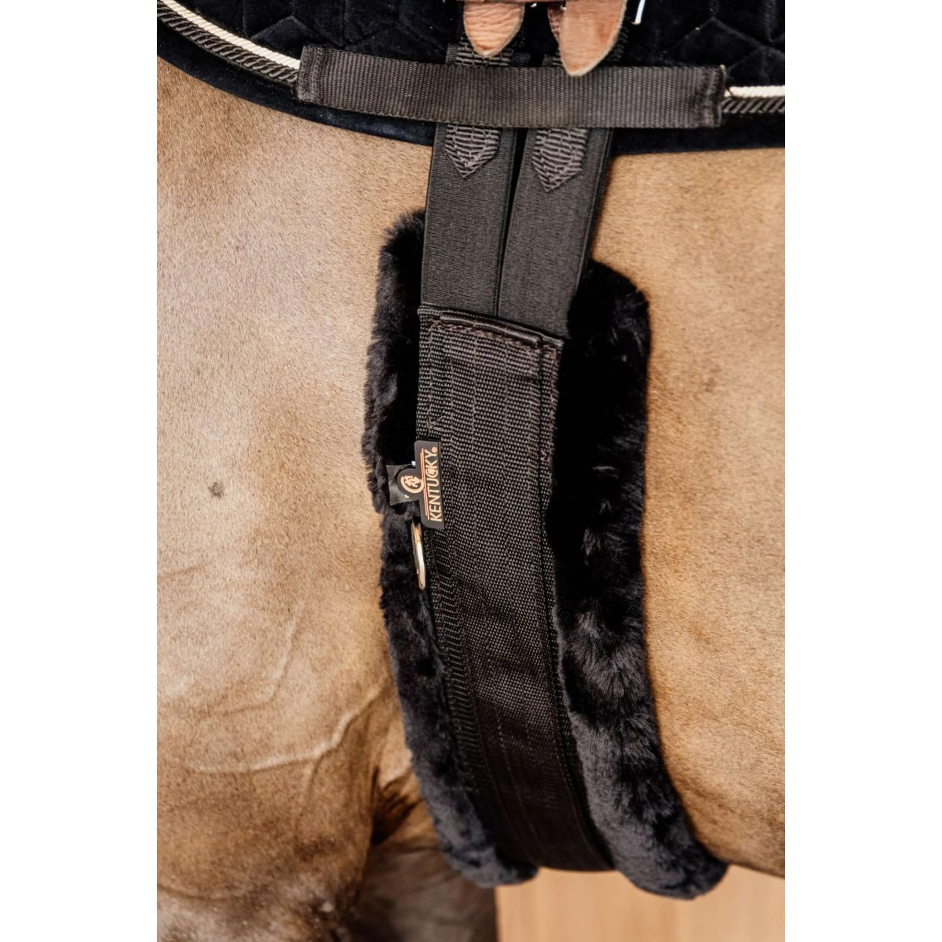Kentucky Sangle Polyvalente Sheepskin Noir - Image 5