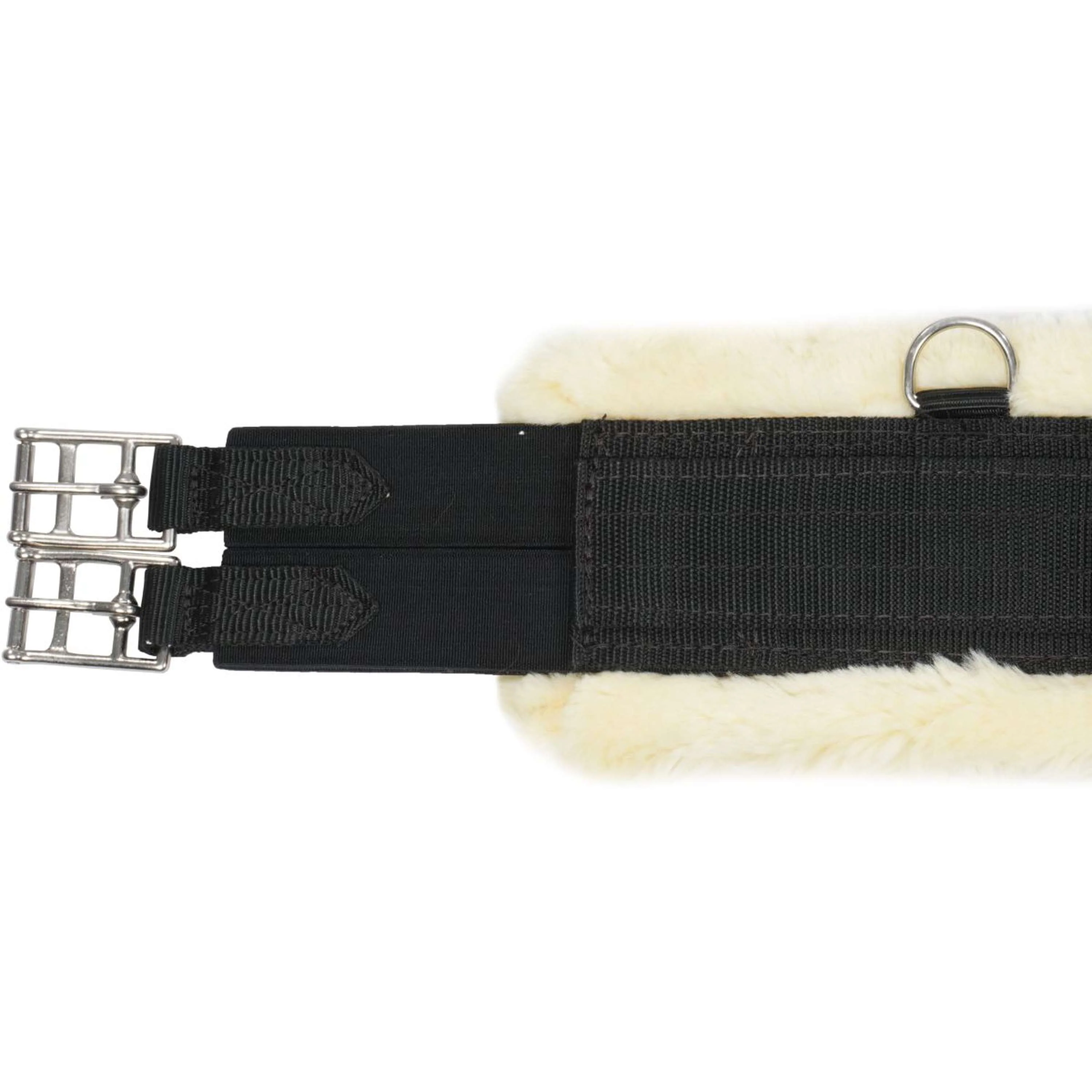 Kentucky Sangle Polyvalente Sheepskin Noir/Naturel - Image 4