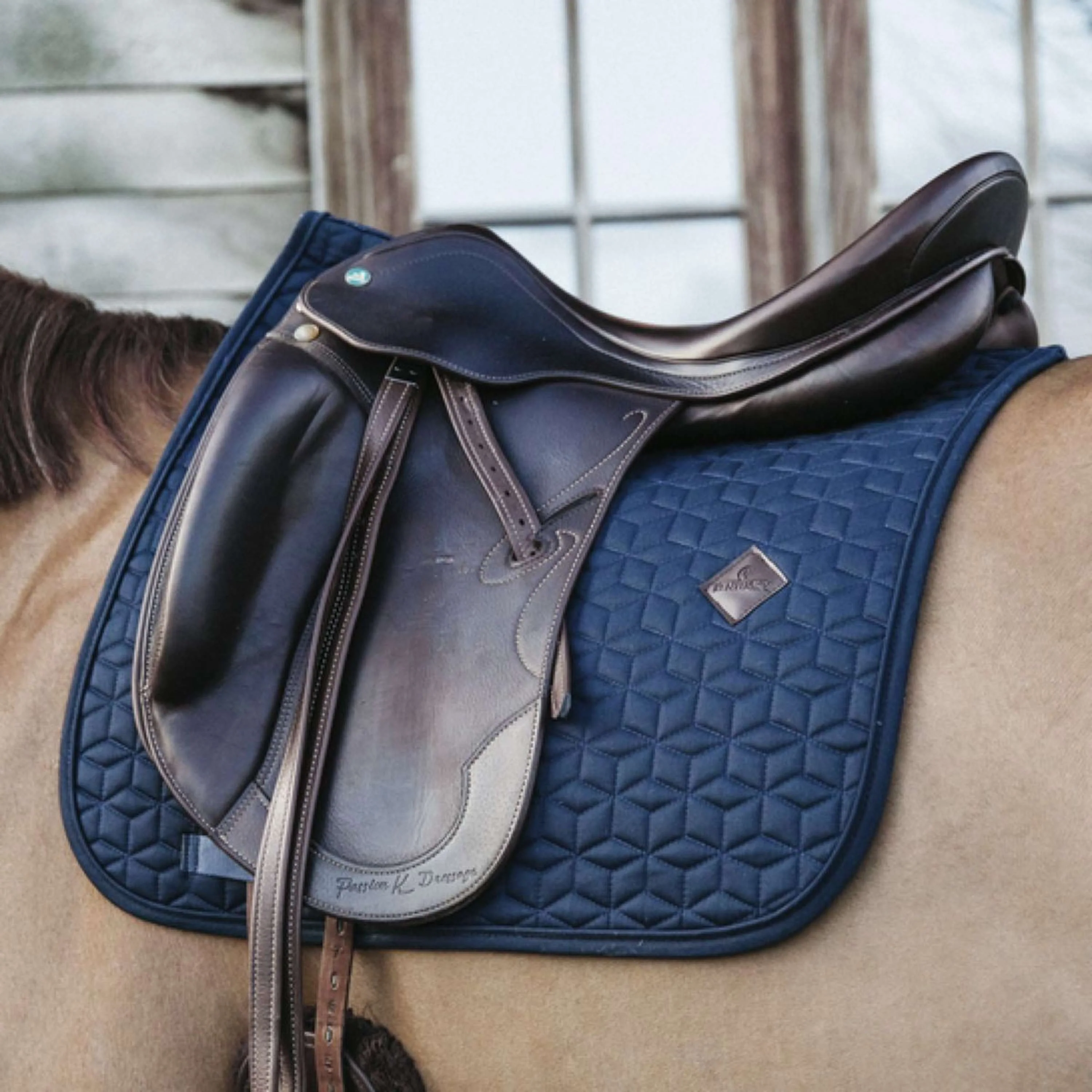 Kentucky Tapis de Selle Classic Dressage Marin - Image 2