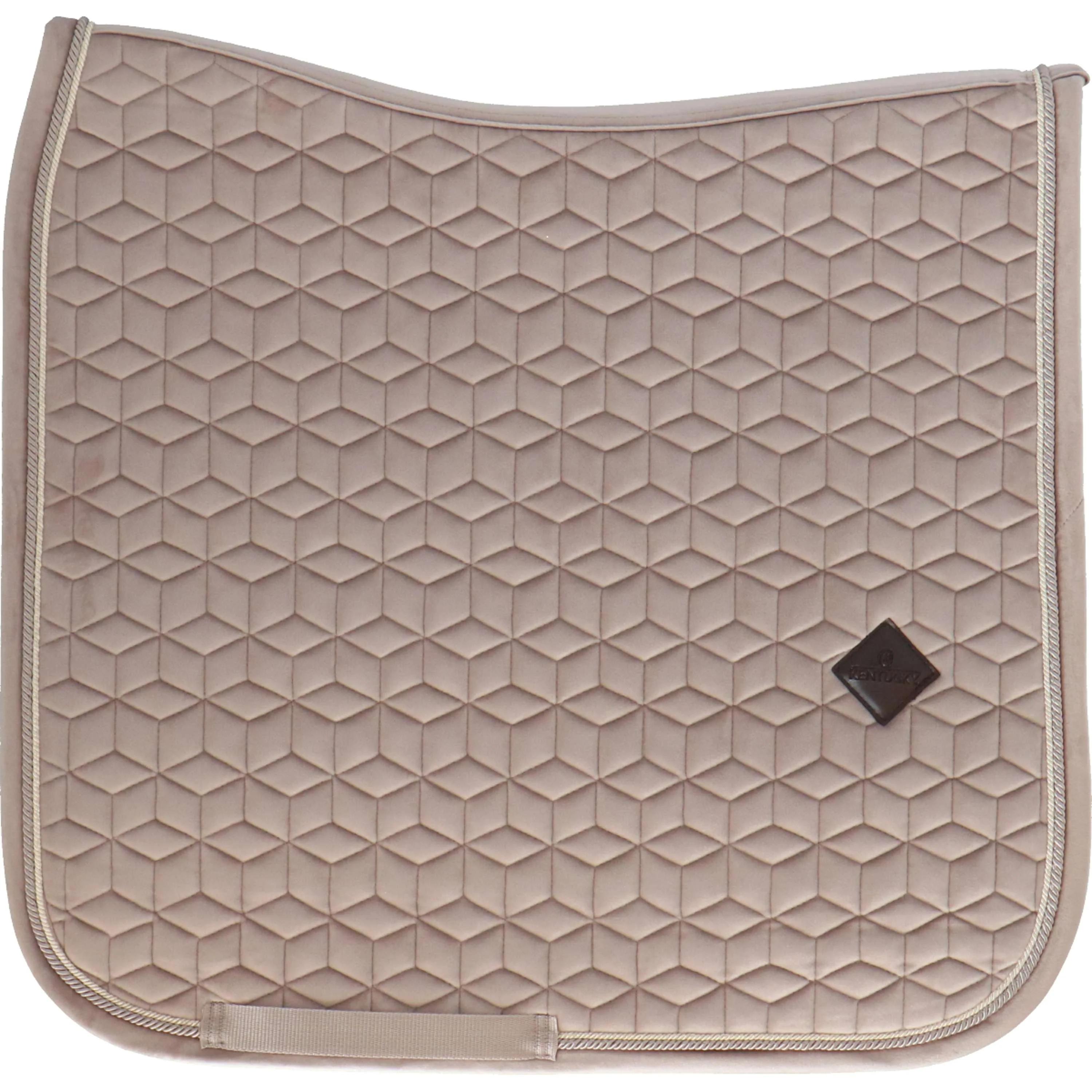Kentucky Tapis de Selle Basic Velvet Dressage Beige - Image 2
