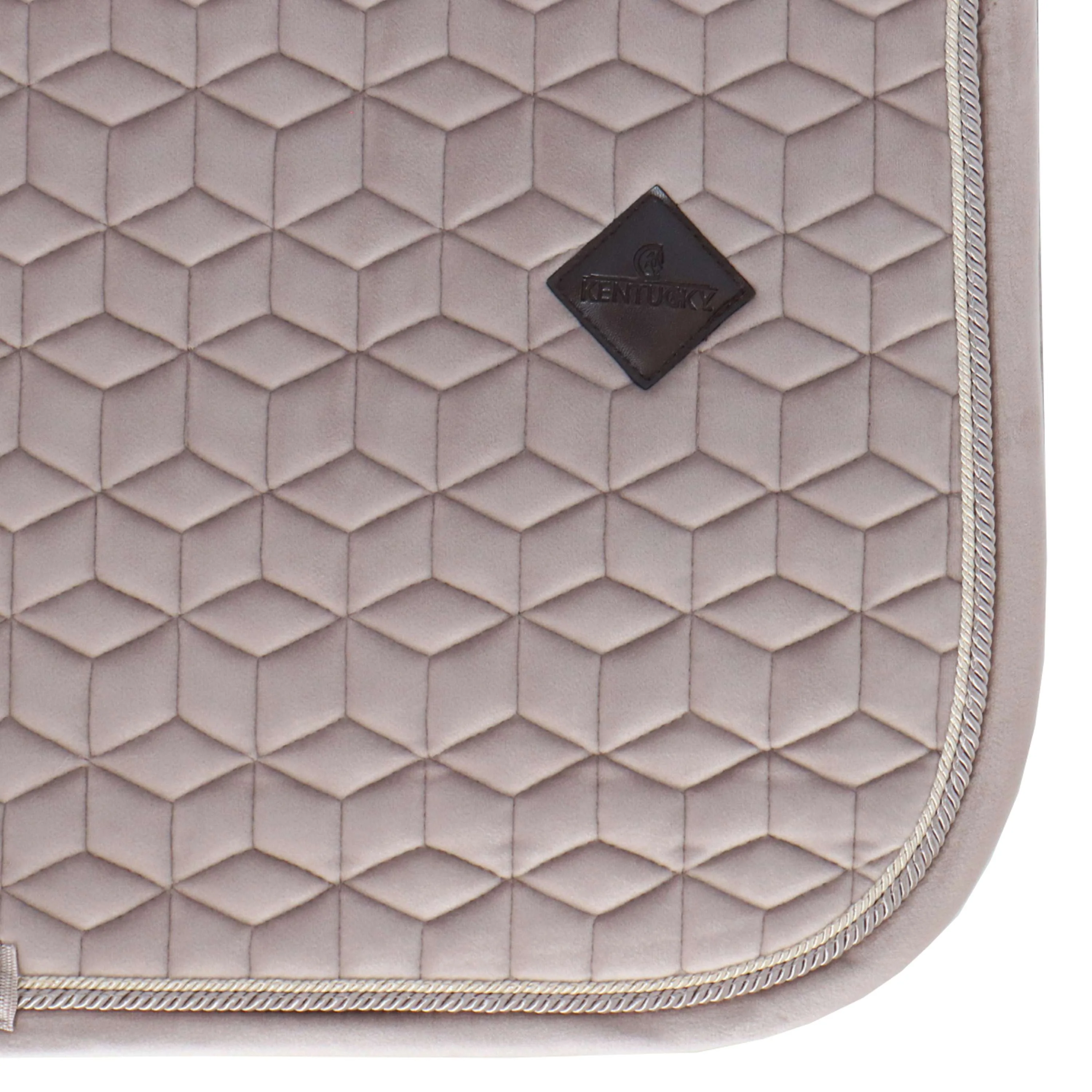 Kentucky Tapis de Selle Basic Velvet Dressage Beige - Image 6