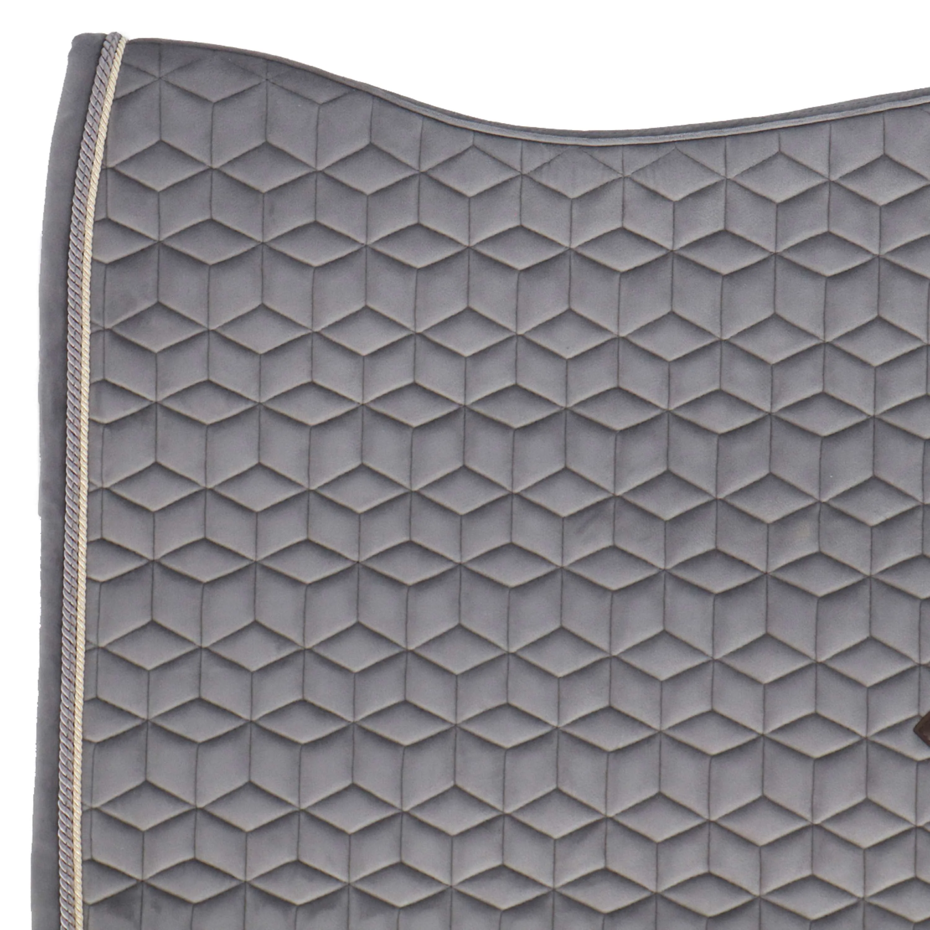 Kentucky Tapis de Selle Basic Velvet Dressage Gris - Image 10