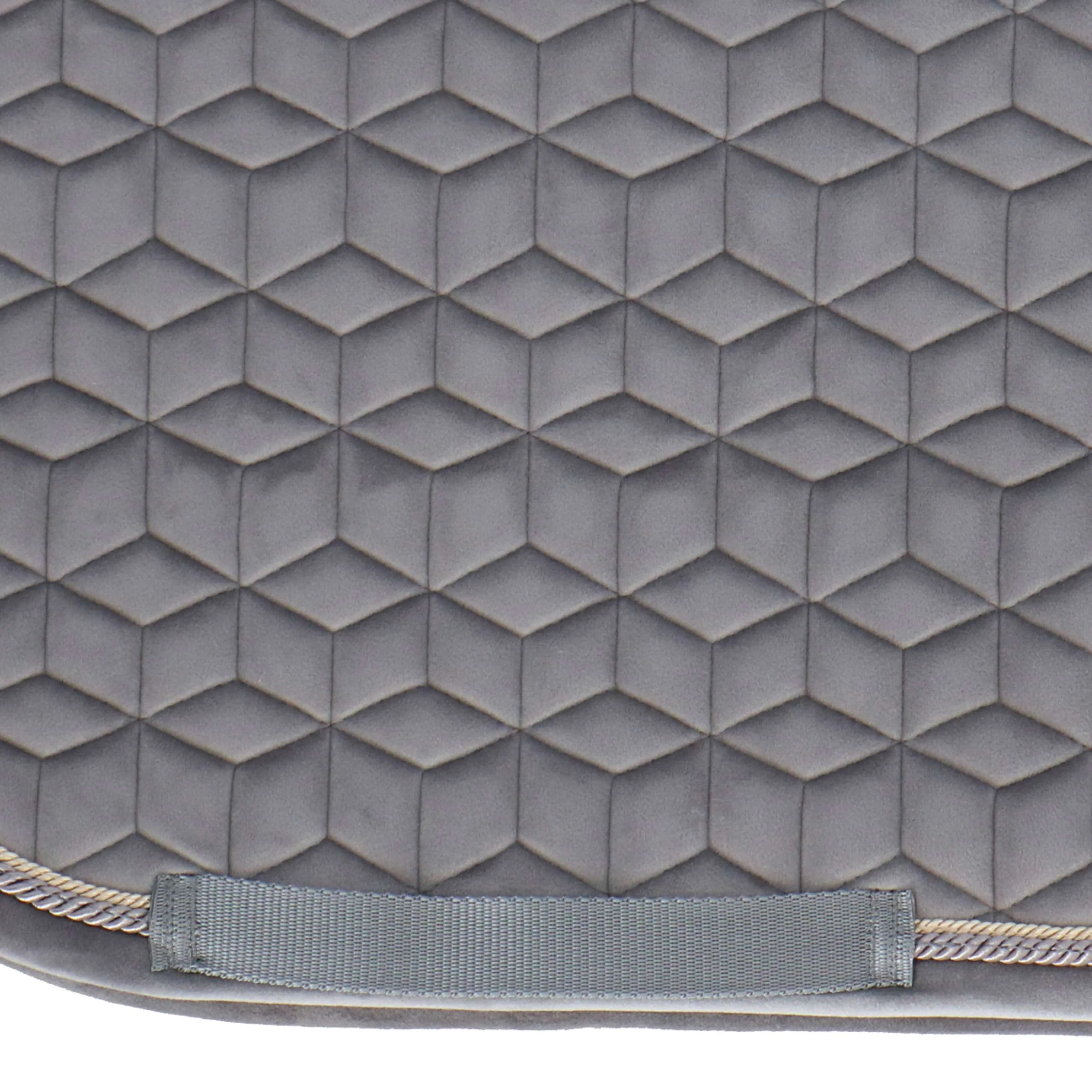 Kentucky Tapis de Selle Basic Velvet Dressage Gris - Image 11