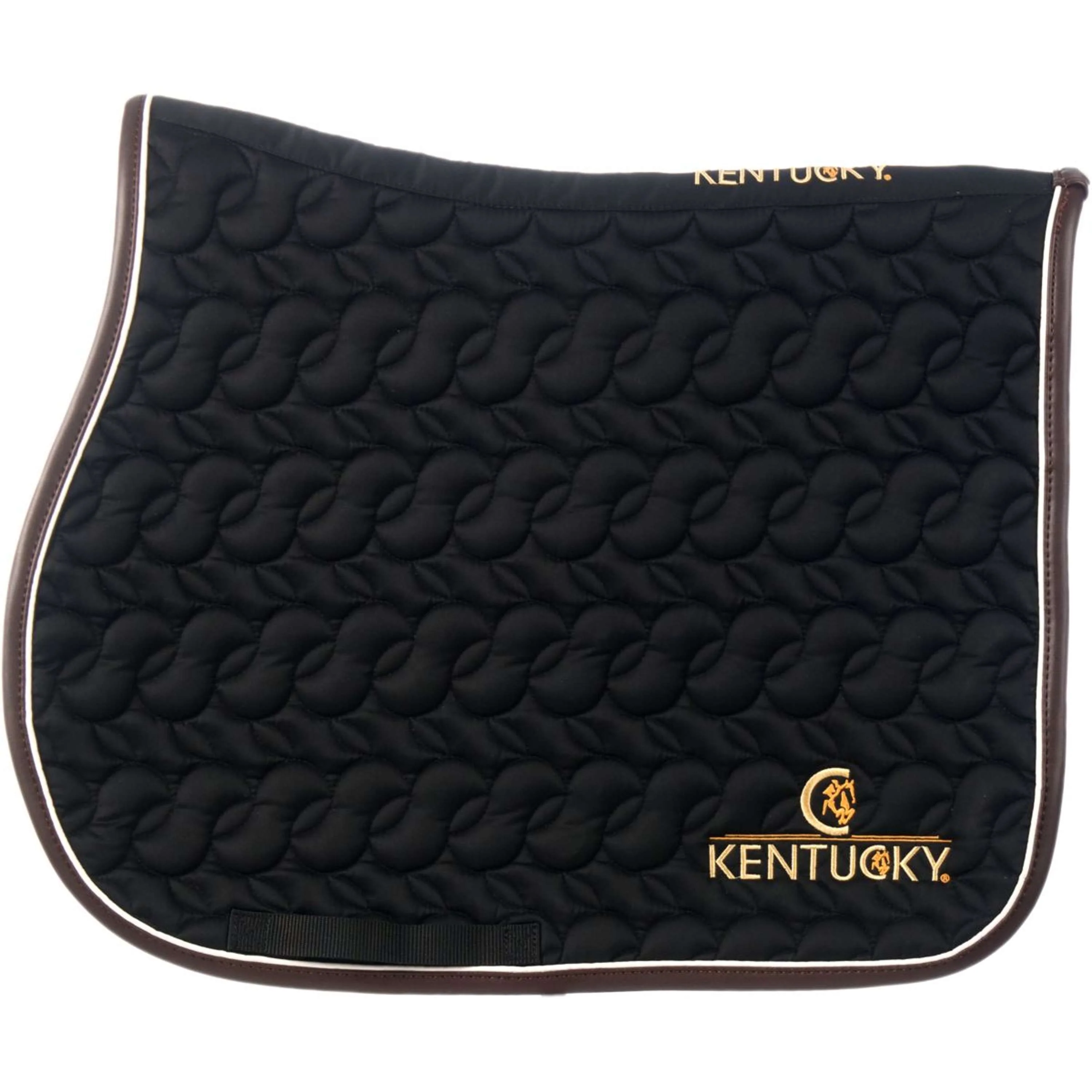 Kentucky Tapis de Selle Black/White/Brown - Image 2