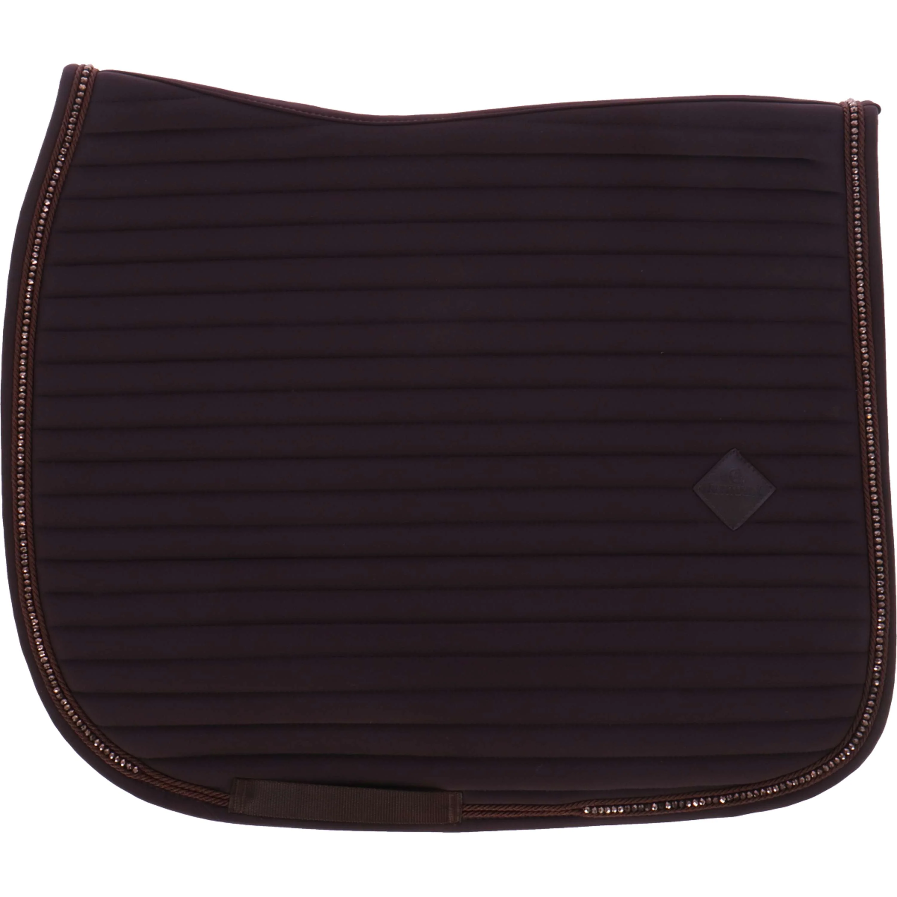 Kentucky Tapis de Selle de Dressage Pearls Marron - Image 2