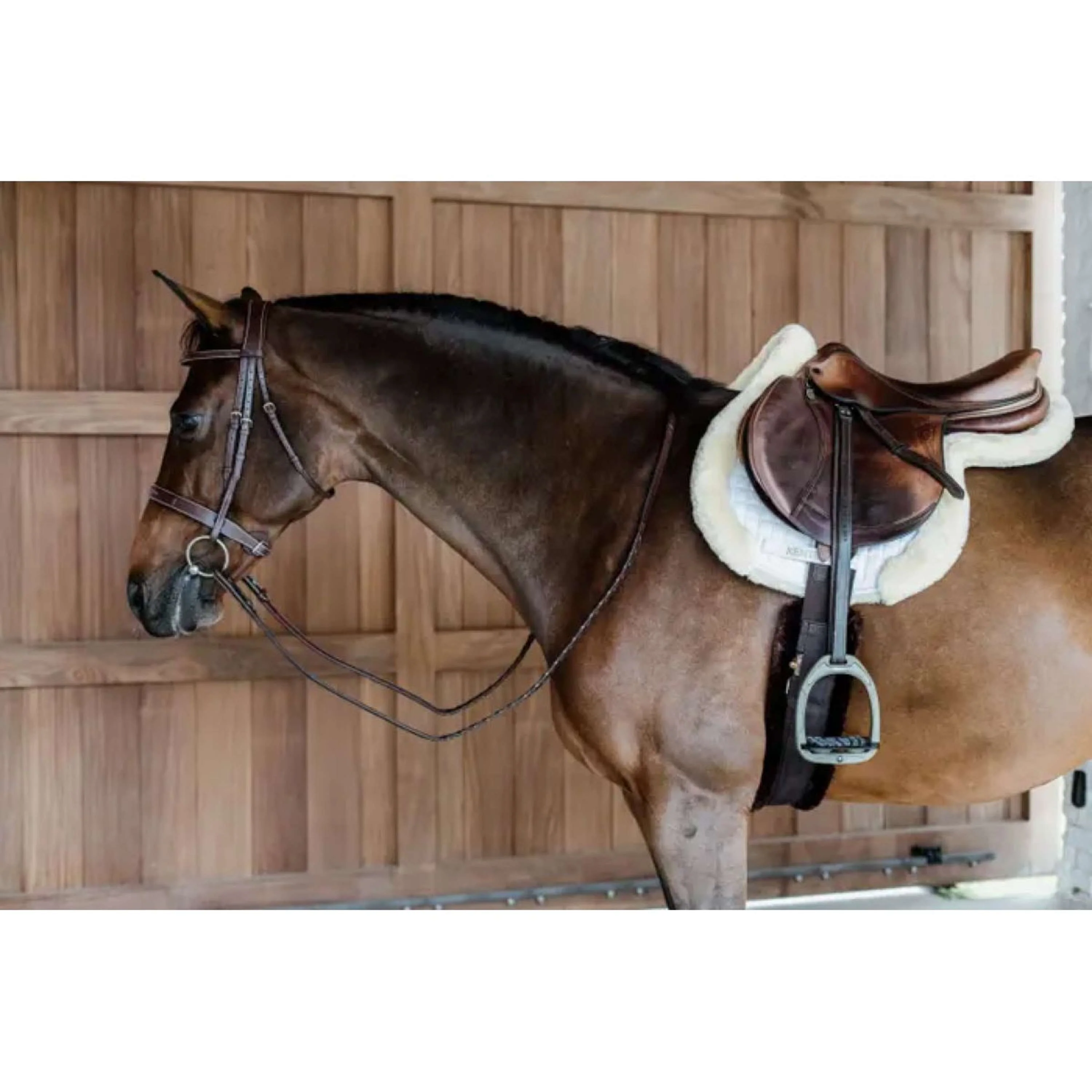 Kentucky Tapis de Selle de Saut Hunter Laine Nature - Image 2