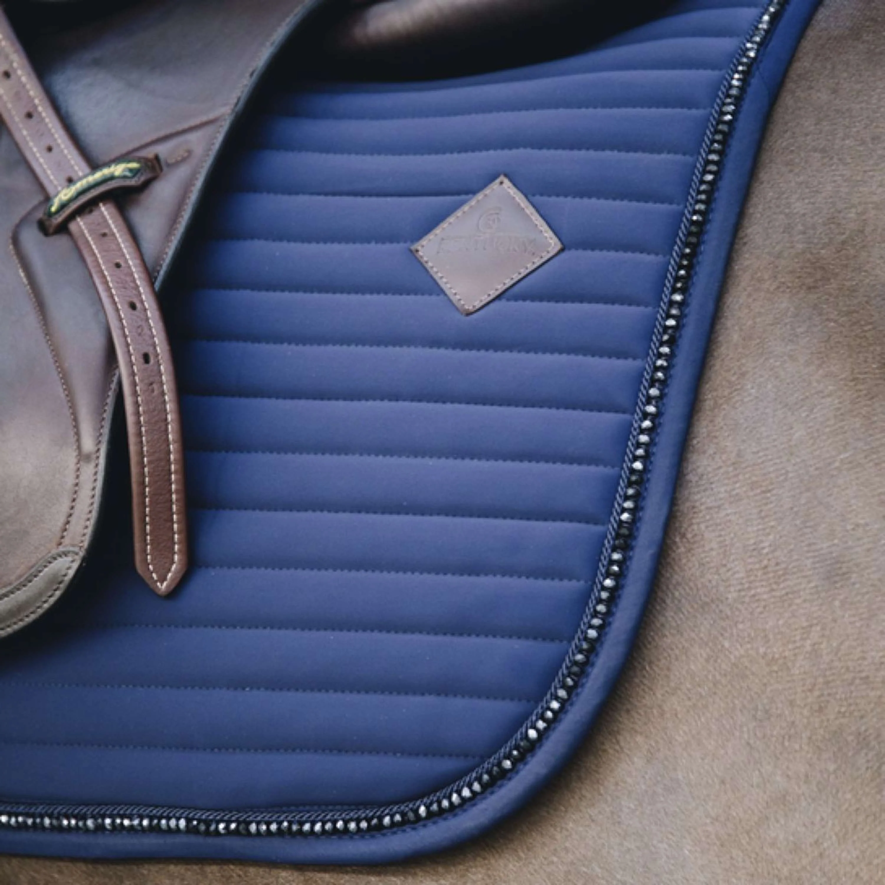 Kentucky Tapis de Selle De Saut Pearls Marin - Image 3