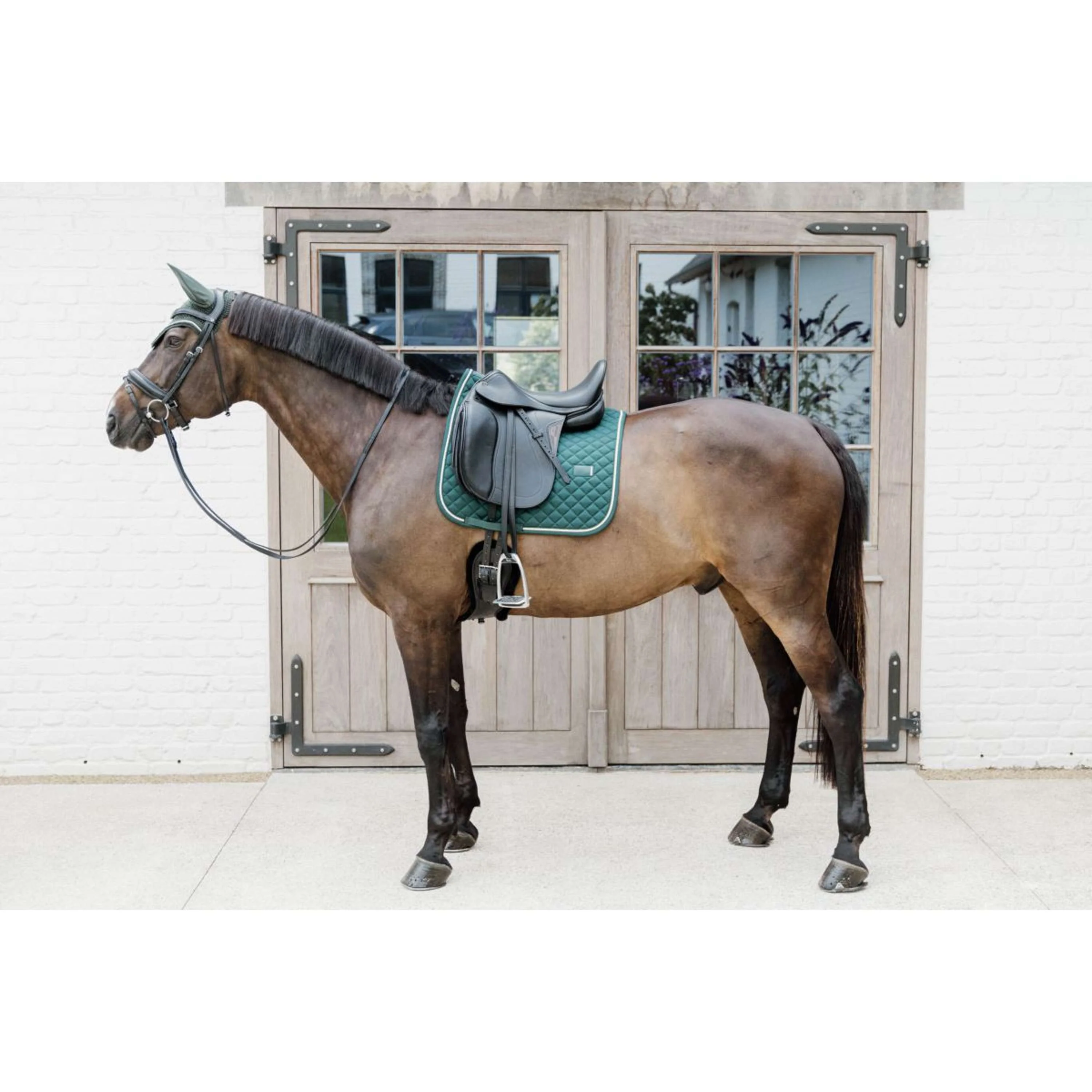 Kentucky Tapis de Selle Diamond Rope Dressage Pine Green - Image 2