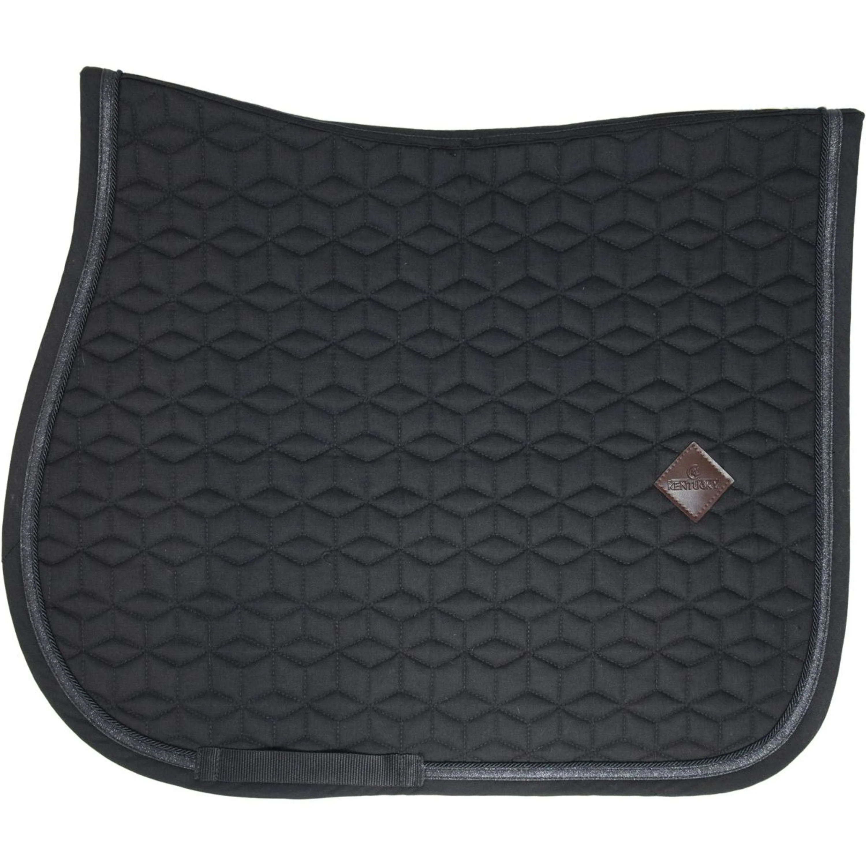 Kentucky Tapis de Selle Glitter Rope de Saut Noir - Image 3