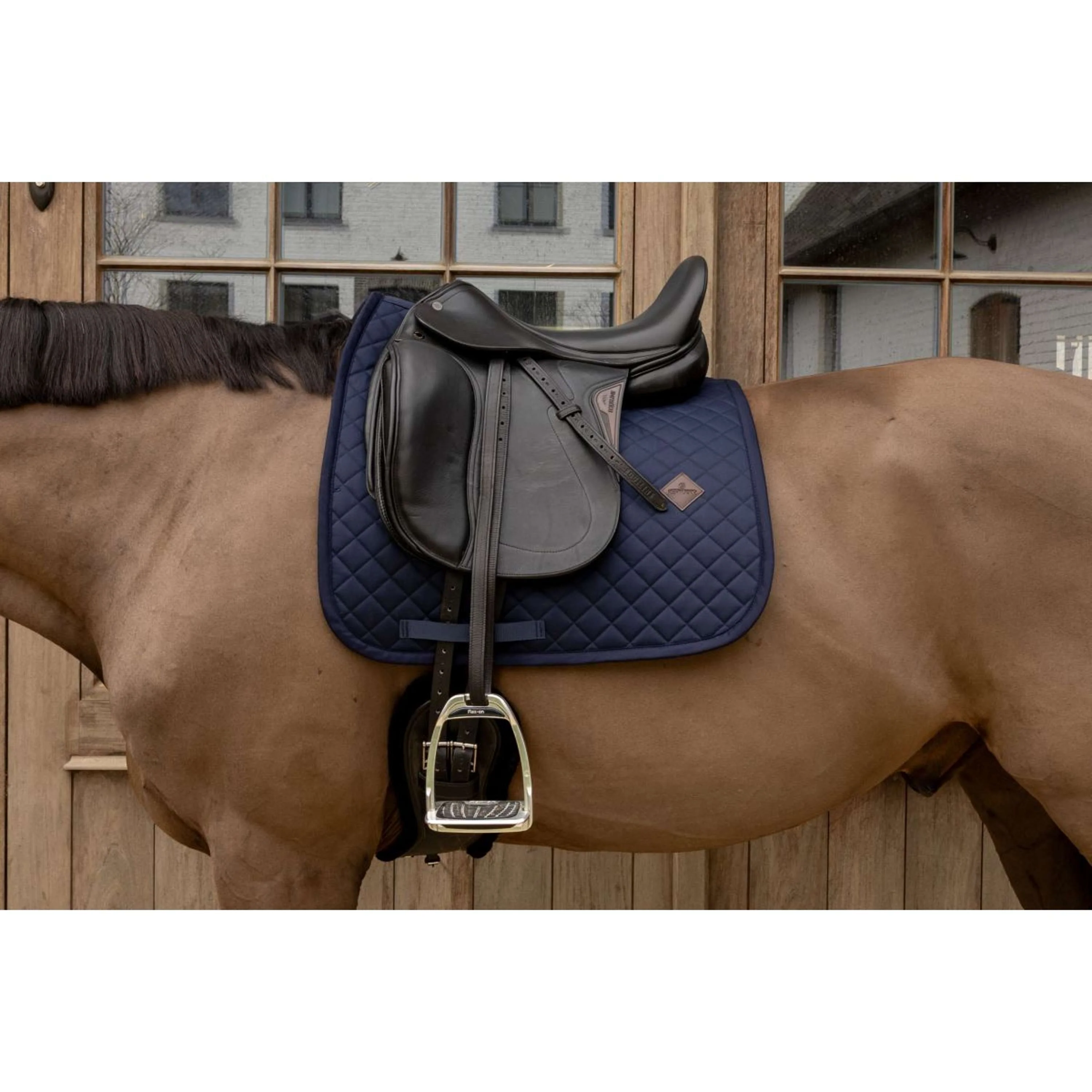 Kentucky Tapis de Selle Skin Friendly Diamond Dressage Marin - Image 7