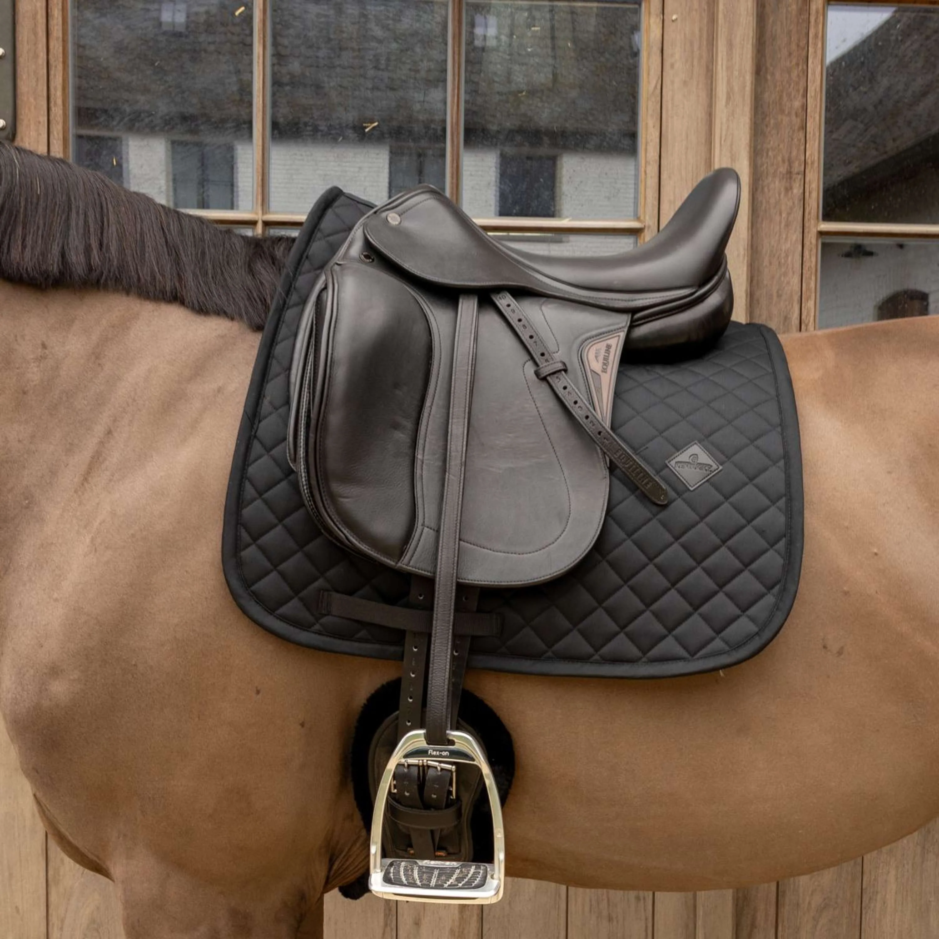 Kentucky Tapis de Selle Skin Friendly Diamond Dressage Noir - Image 2