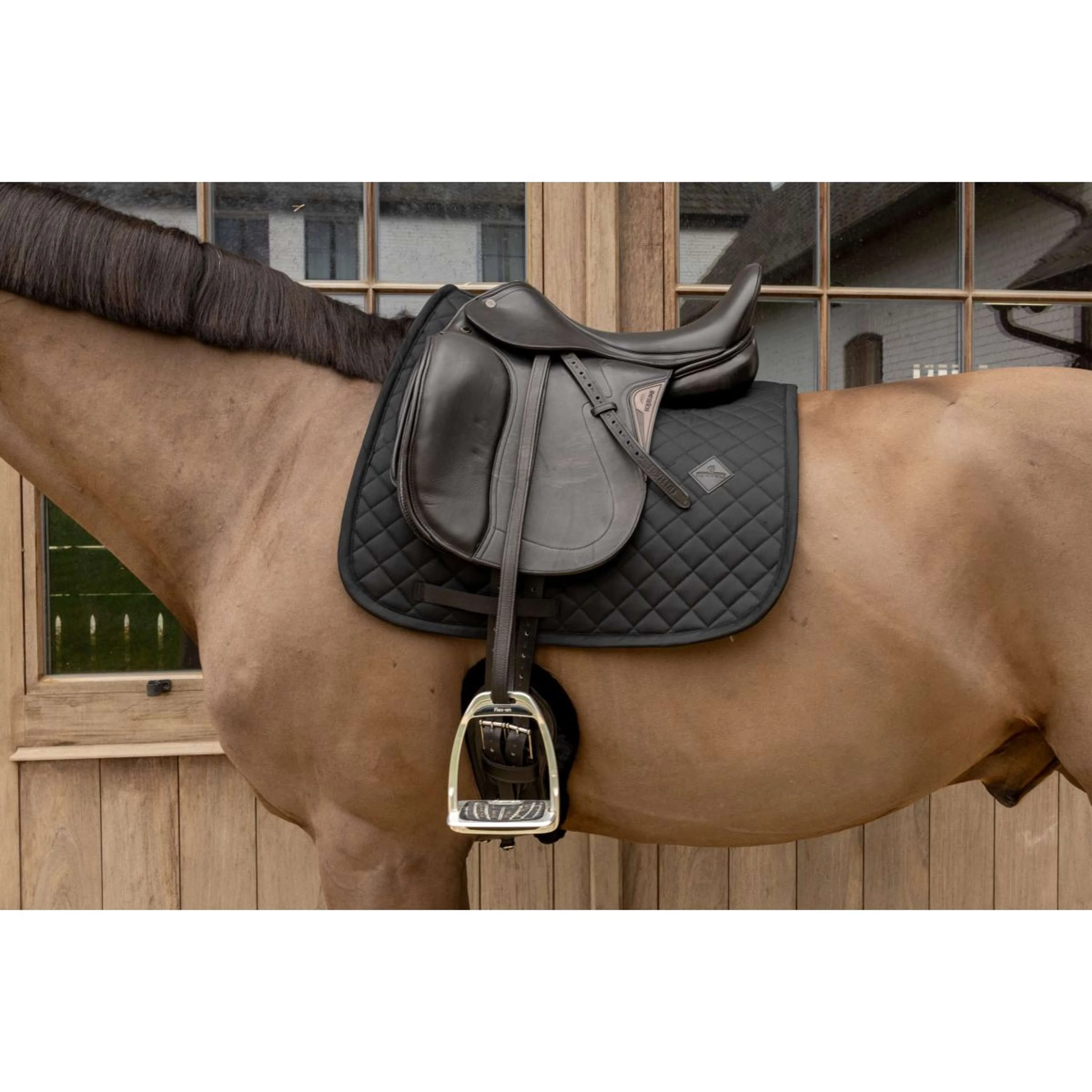 Kentucky Tapis de Selle Skin Friendly Diamond Dressage Noir - Image 4