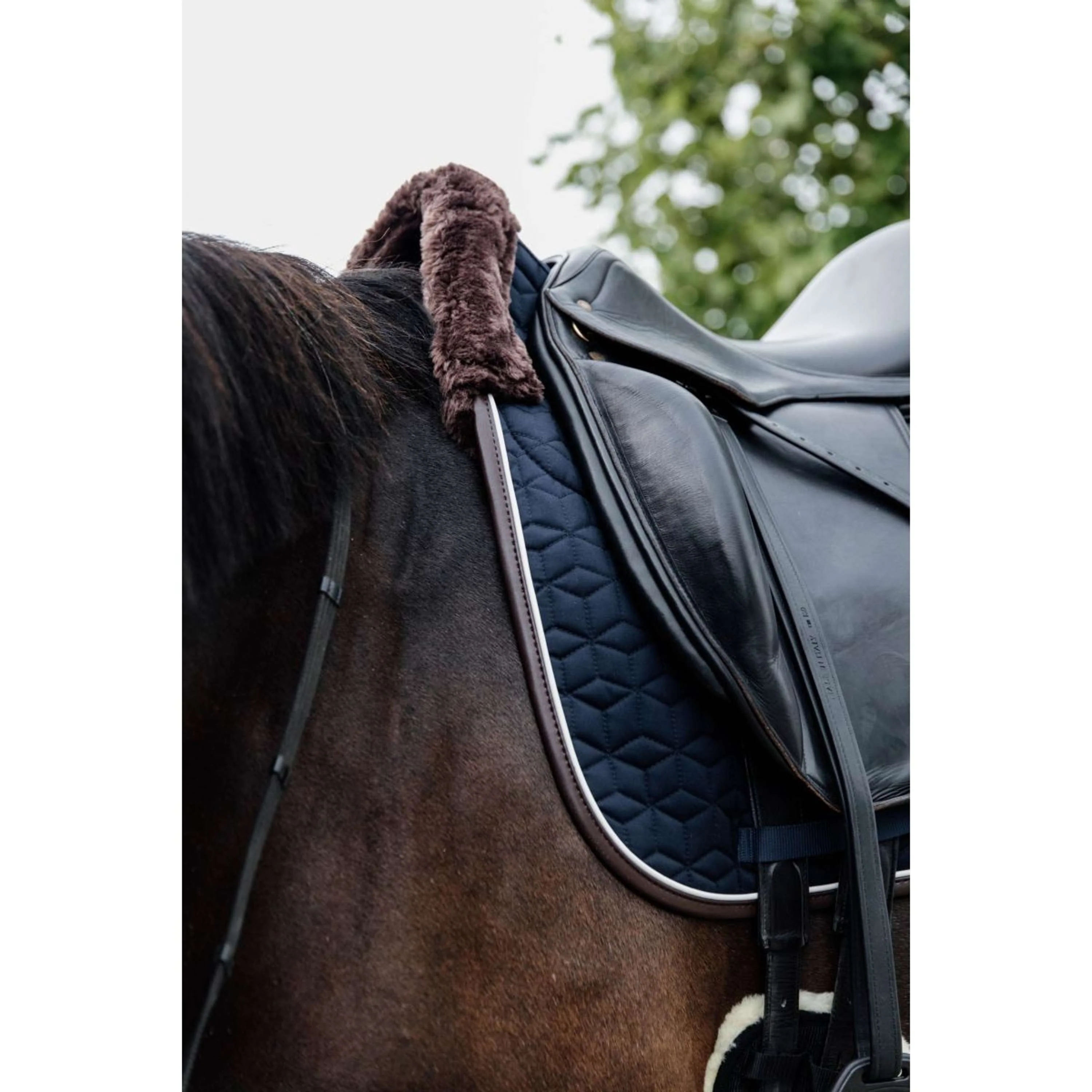 Kentucky Tapis de Selle Skin Friendly Dressur Marin - Image 4