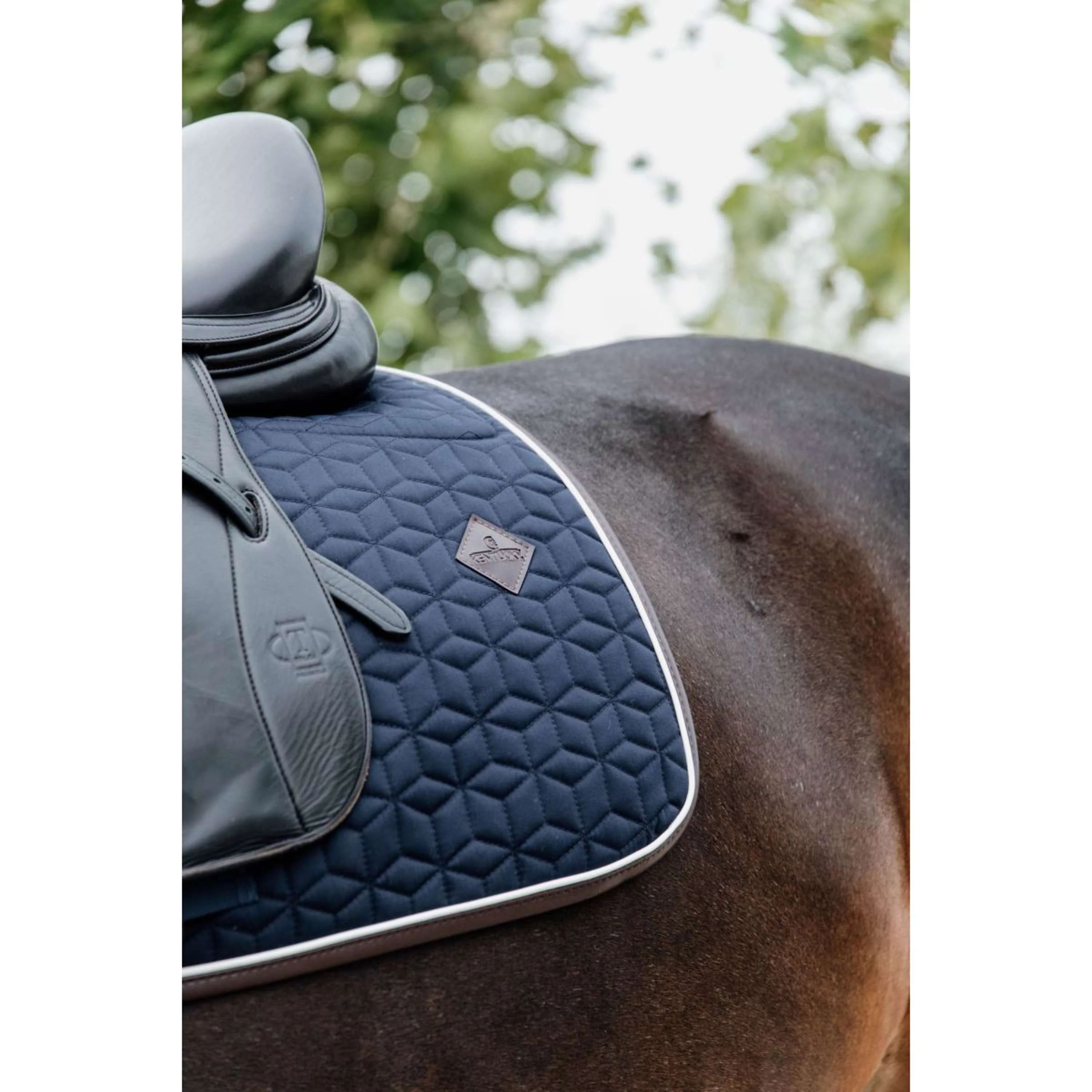 Kentucky Tapis de Selle Skin Friendly Dressur Marin - Image 5