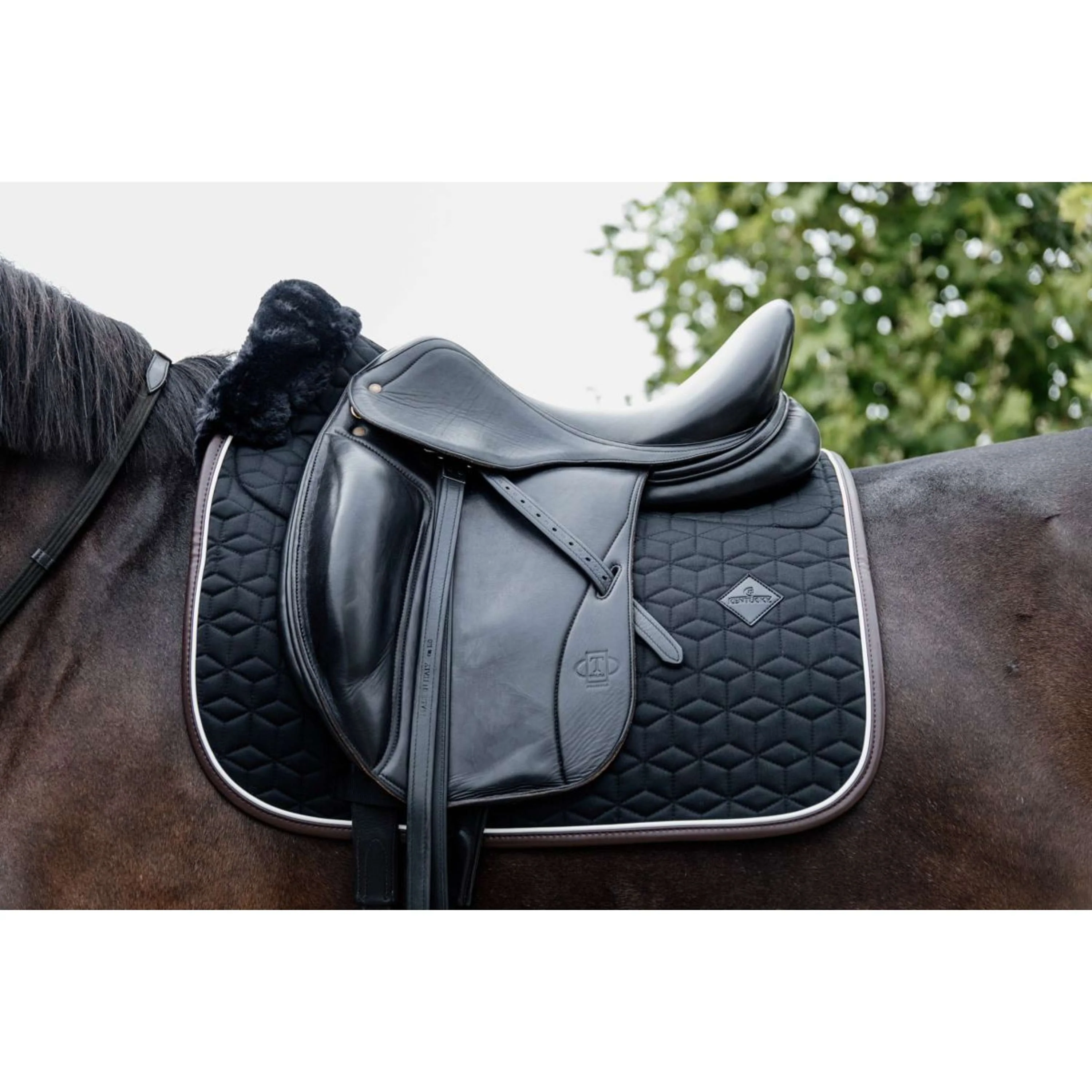 Kentucky Tapis de Selle Skin Friendly Dressur Noir - Image 2