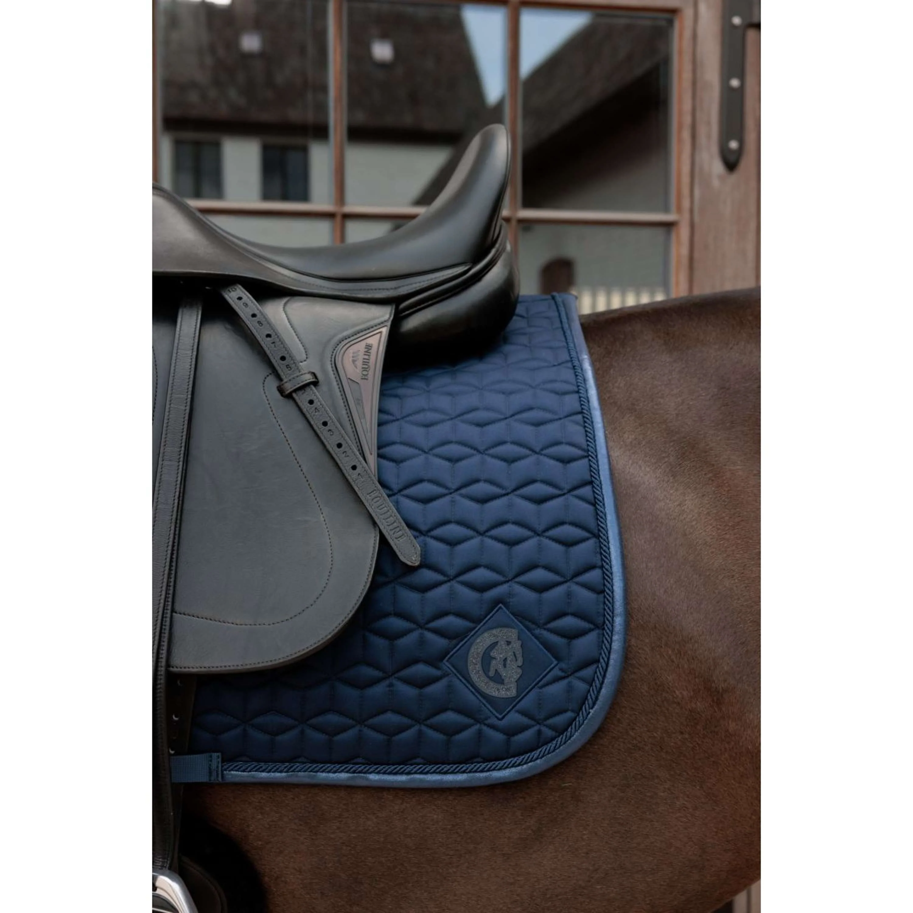 Kentucky Tapis de Selle Sparkling Dressage Marin - Image 3