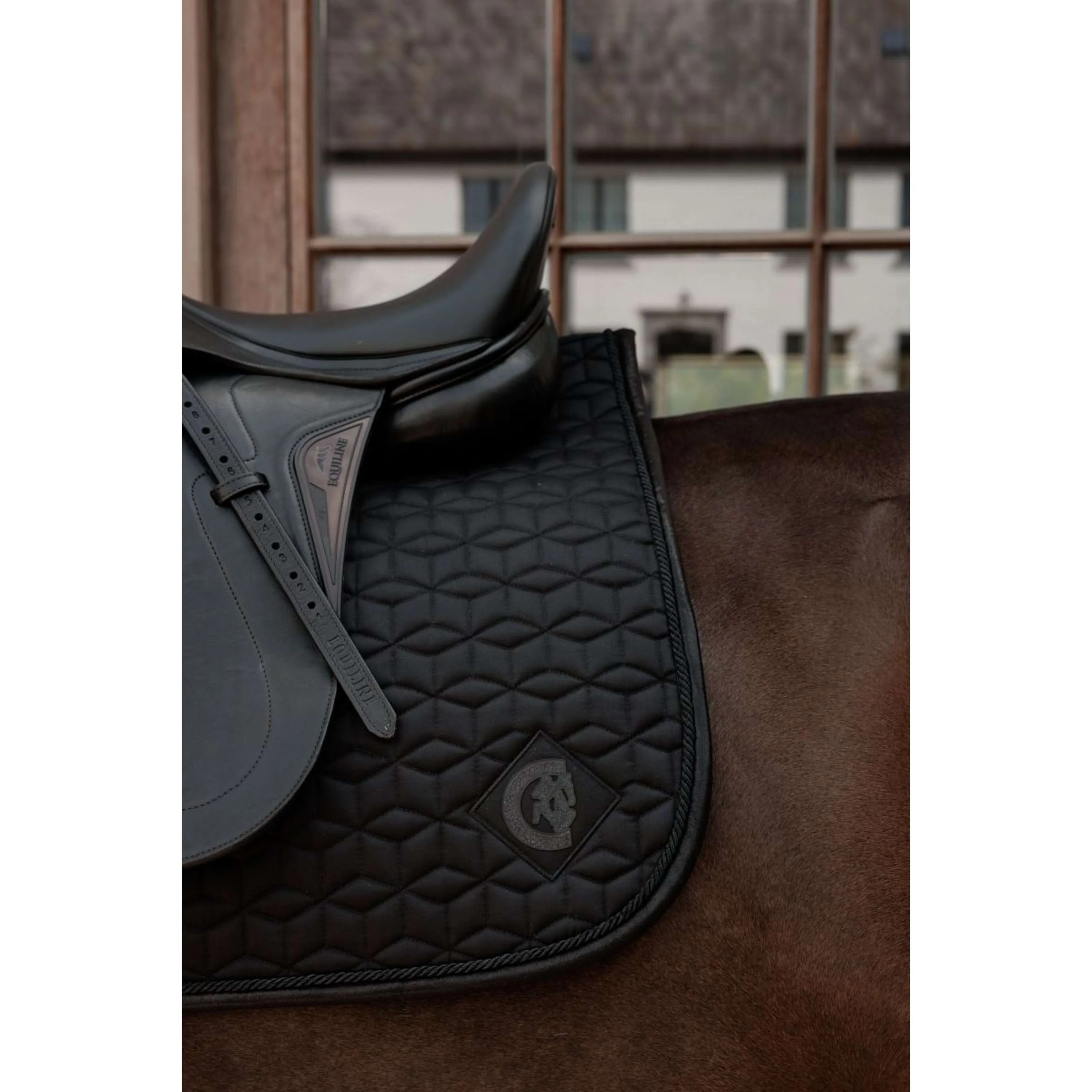 Kentucky Tapis de Selle Sparkling Dressage Noir - Image 4