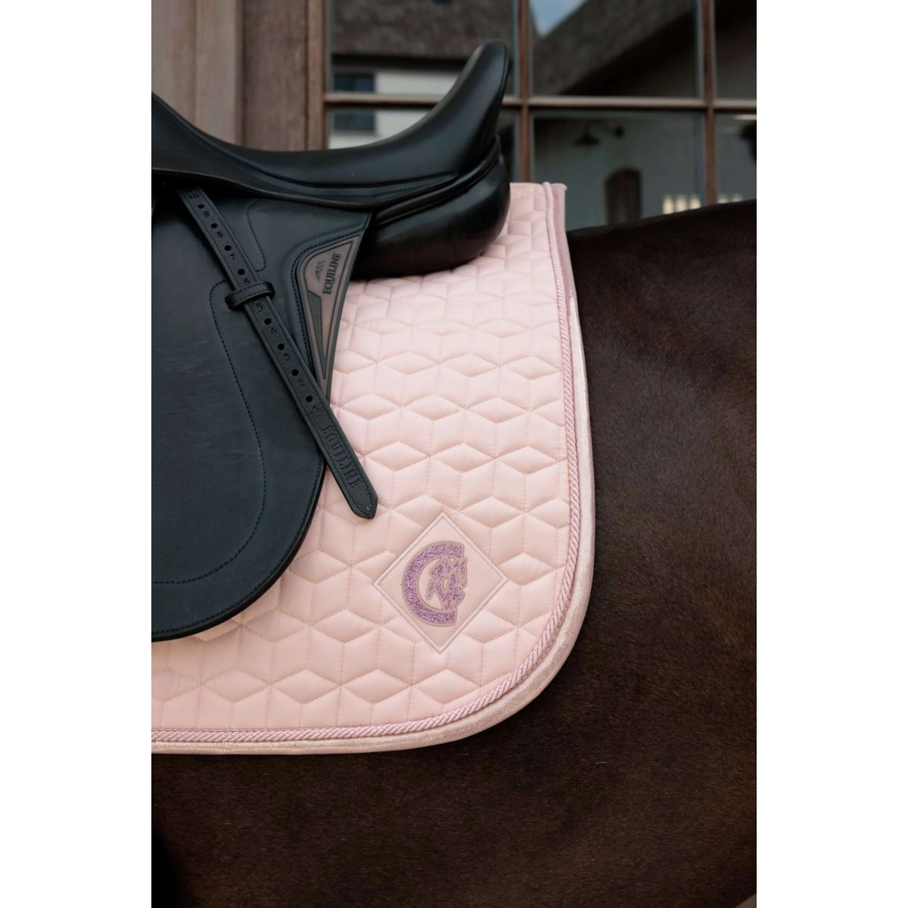 Kentucky Tapis de Selle Sparkling Dressage Old Rose - Image 4