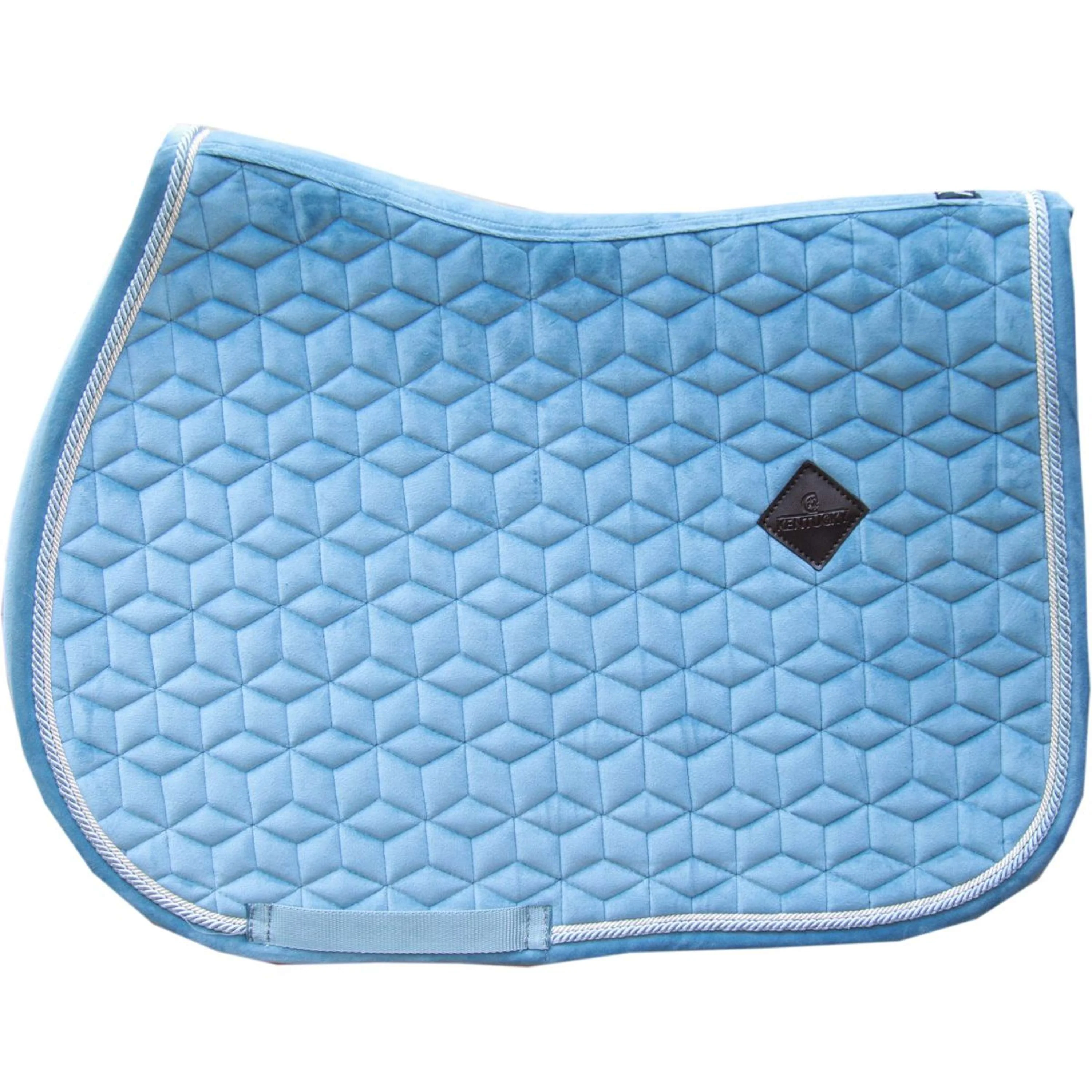 Kentucky Tapis de Selle Velvet Bleu clair - Image 3