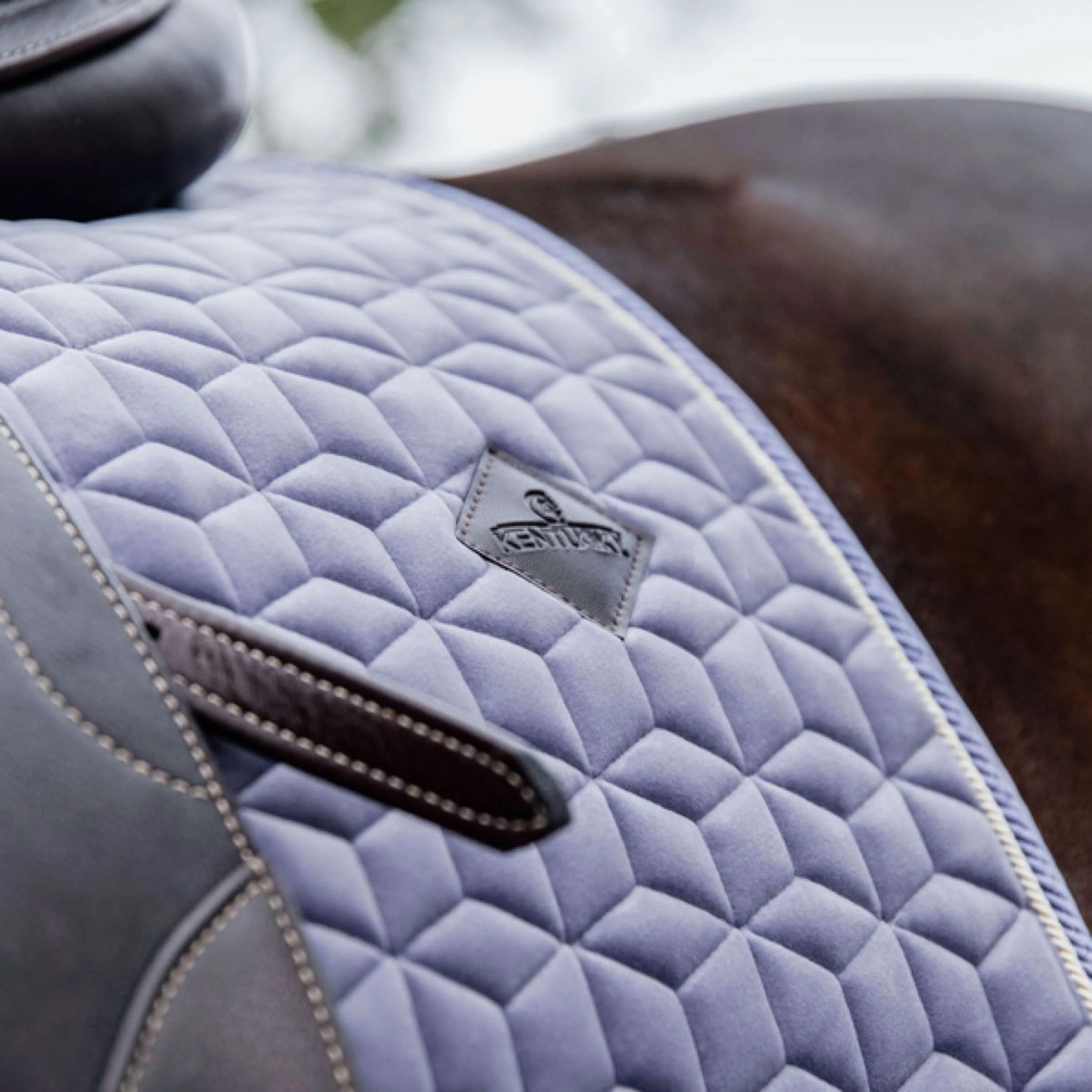 Kentucky Tapis de Selle Velvet Dressage Violet - Image 4