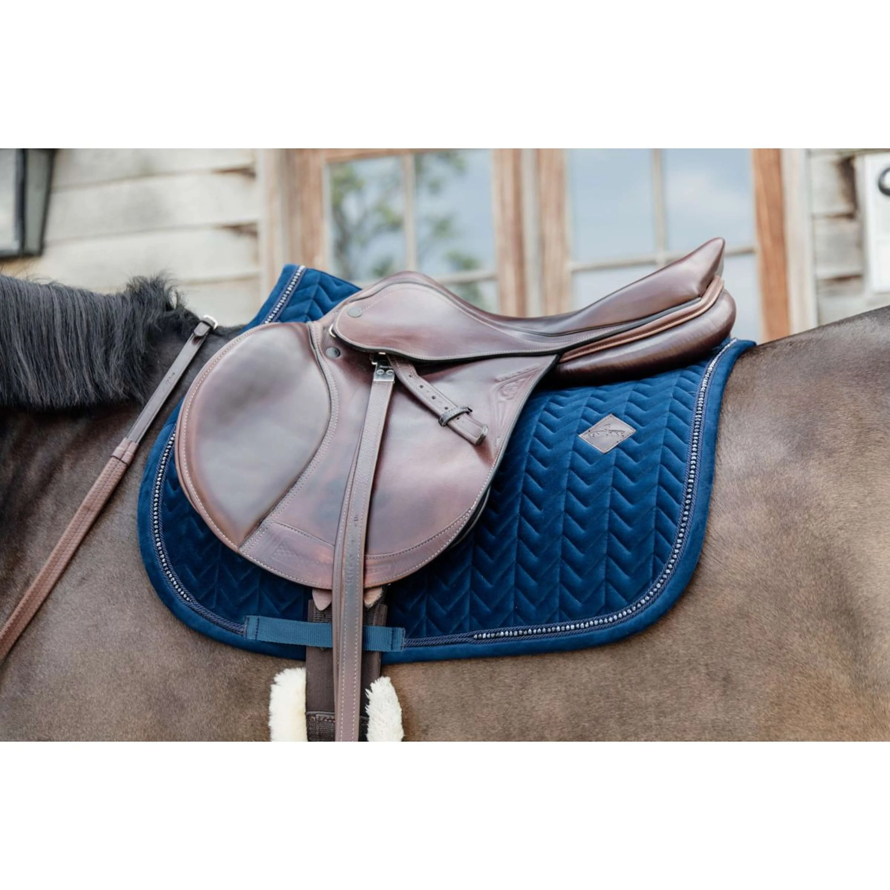 Kentucky Tapis de Selle velours Pearls de Saut Marin - Image 3