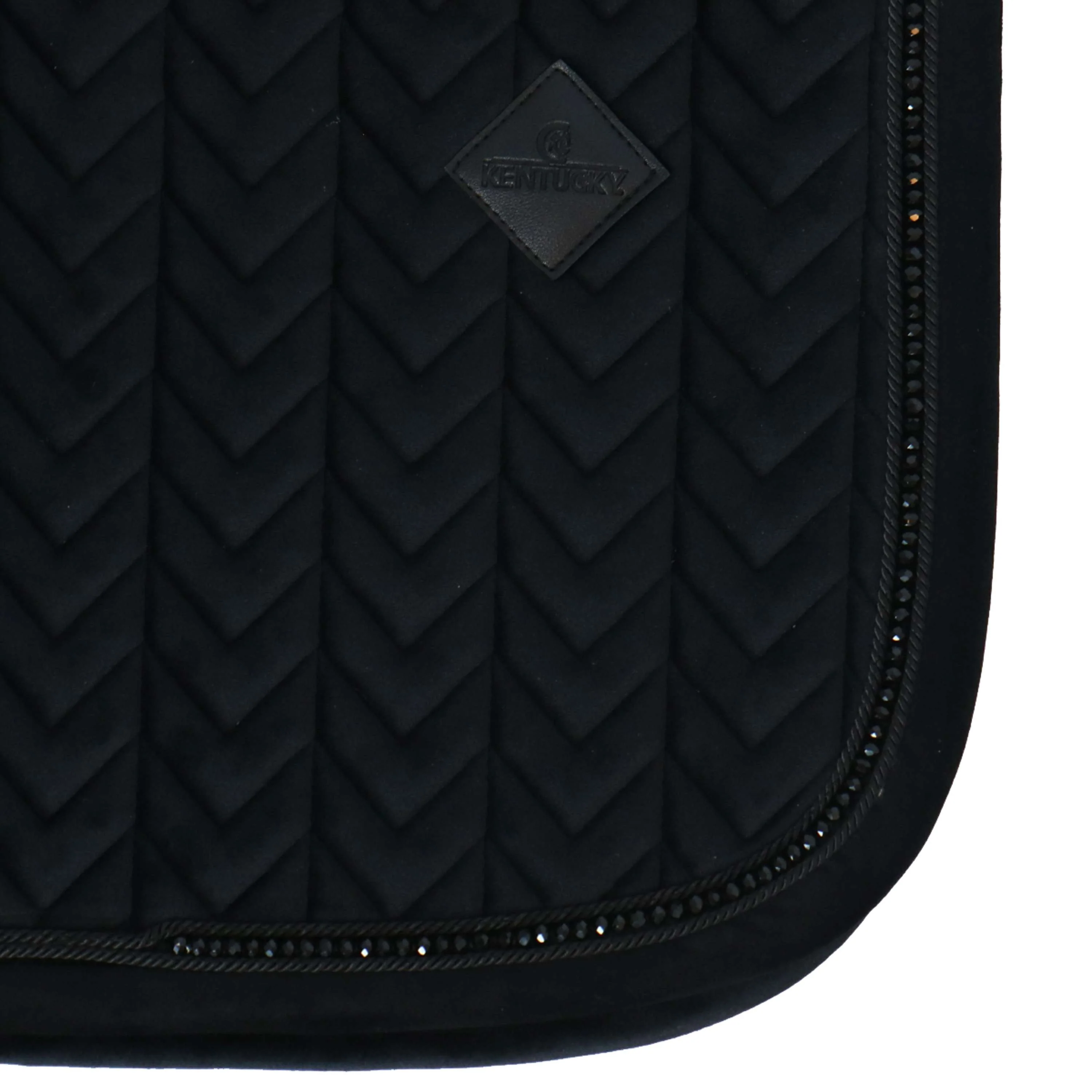Kentucky Tapis de Selle velours Pearls de Saut Noir - Image 13