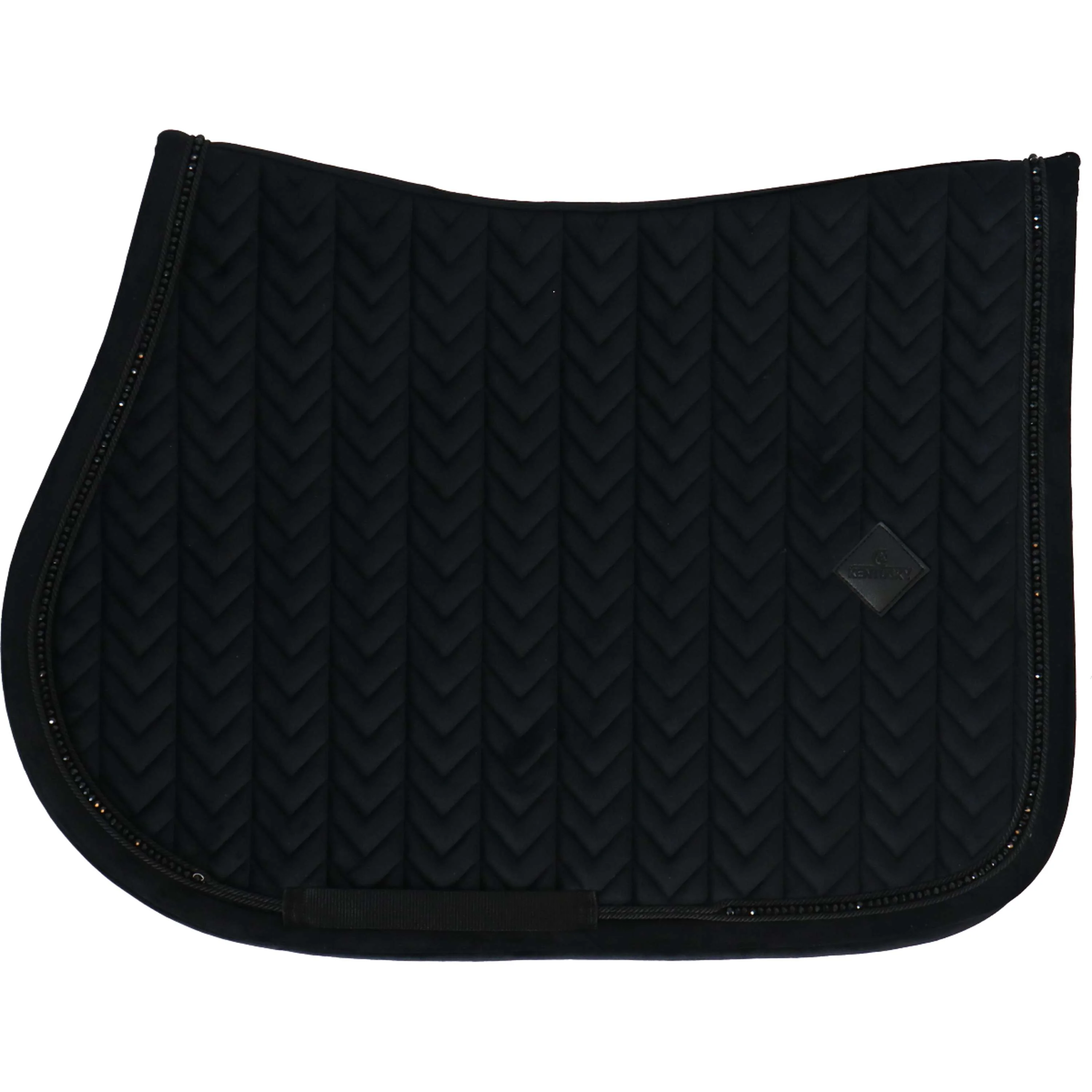 Kentucky Tapis de Selle velours Pearls de Saut Noir - Image 9