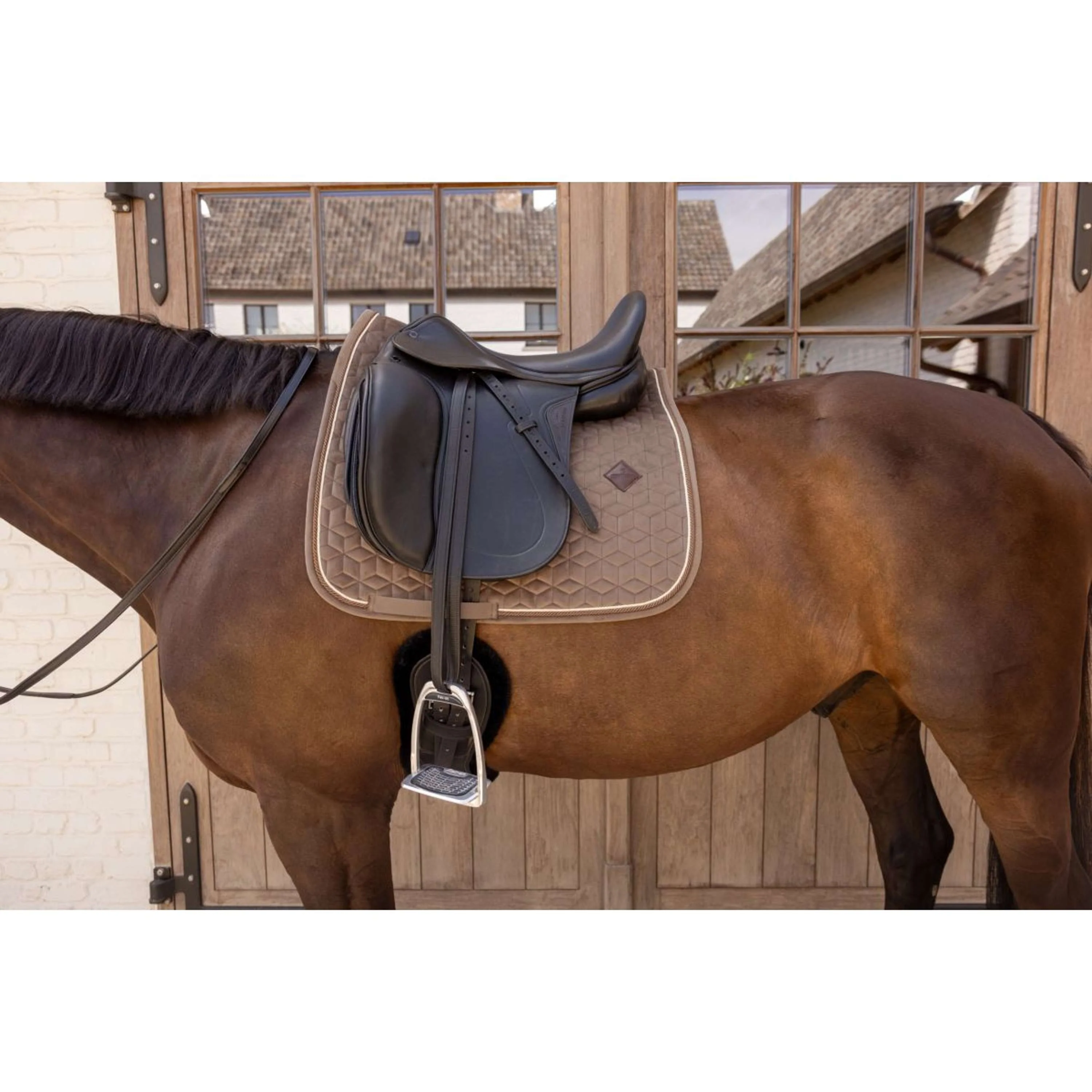 Kentucky Tapis de Selle Velvet Dressage Beige - Image 2