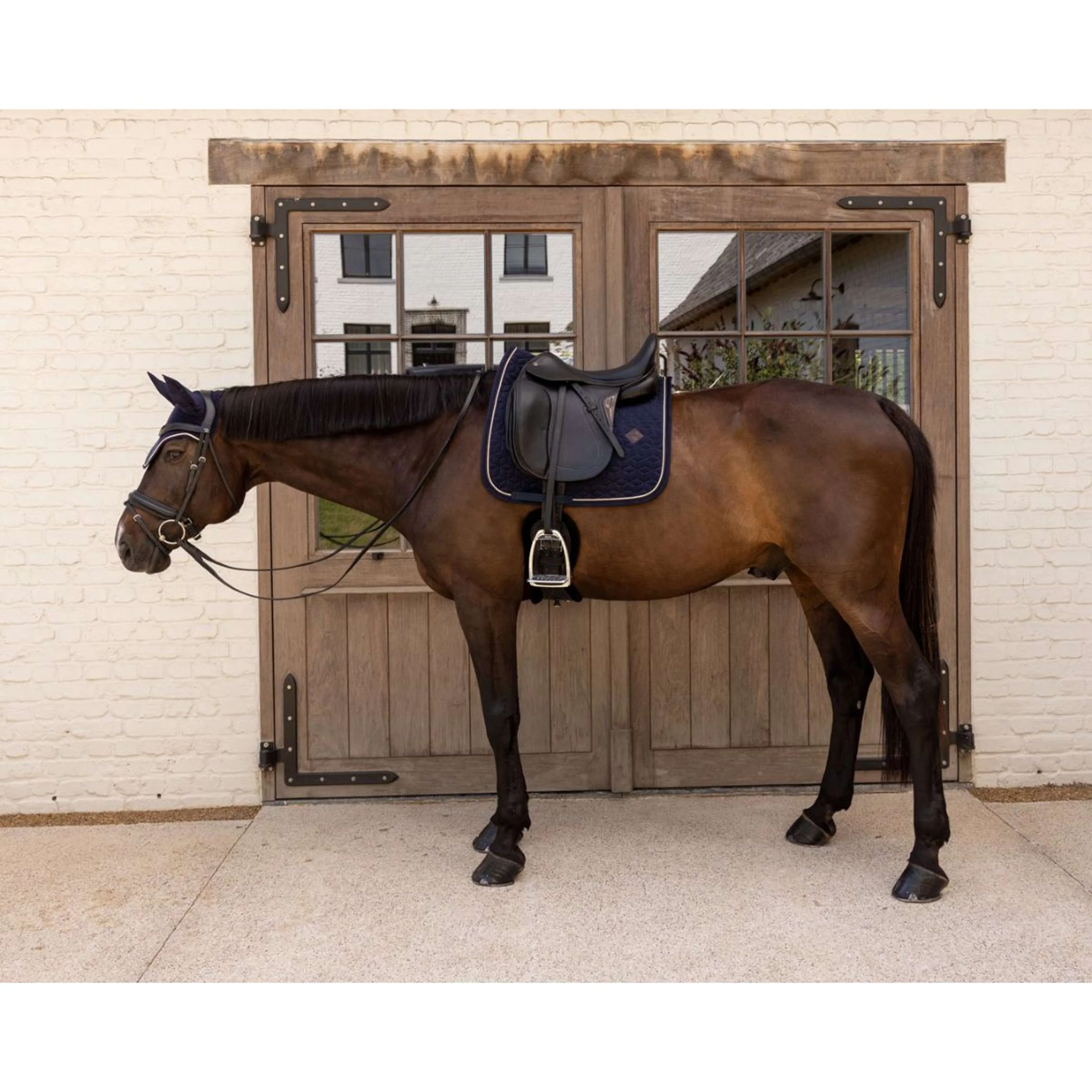 Kentucky Tapis de Selle Velvet Dressage Marin foncé - Image 2