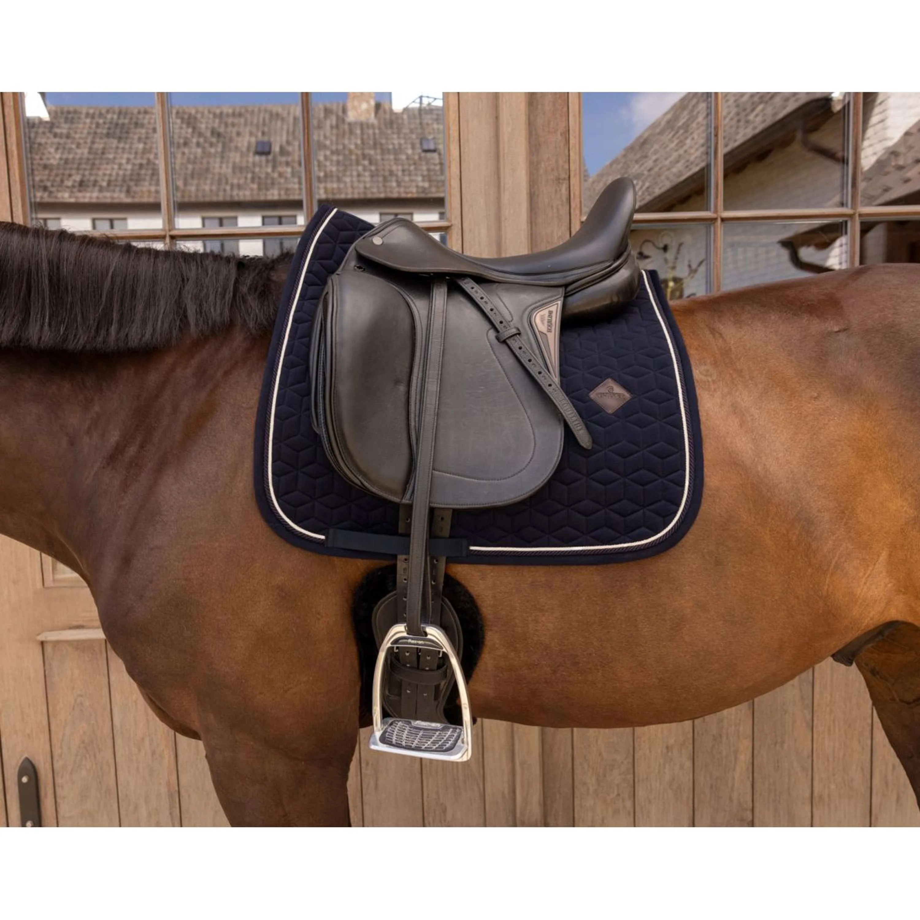 Kentucky Tapis de Selle Velvet Dressage Marin foncé - Image 3