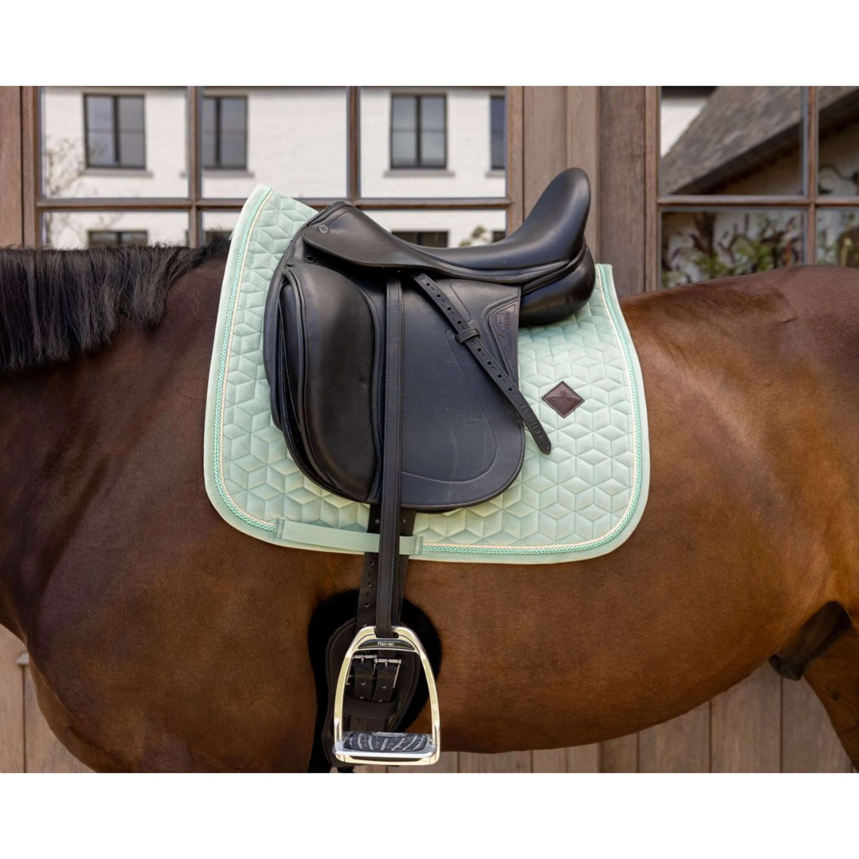 Kentucky Tapis de Selle Velvet Dressage Menthe - Image 3
