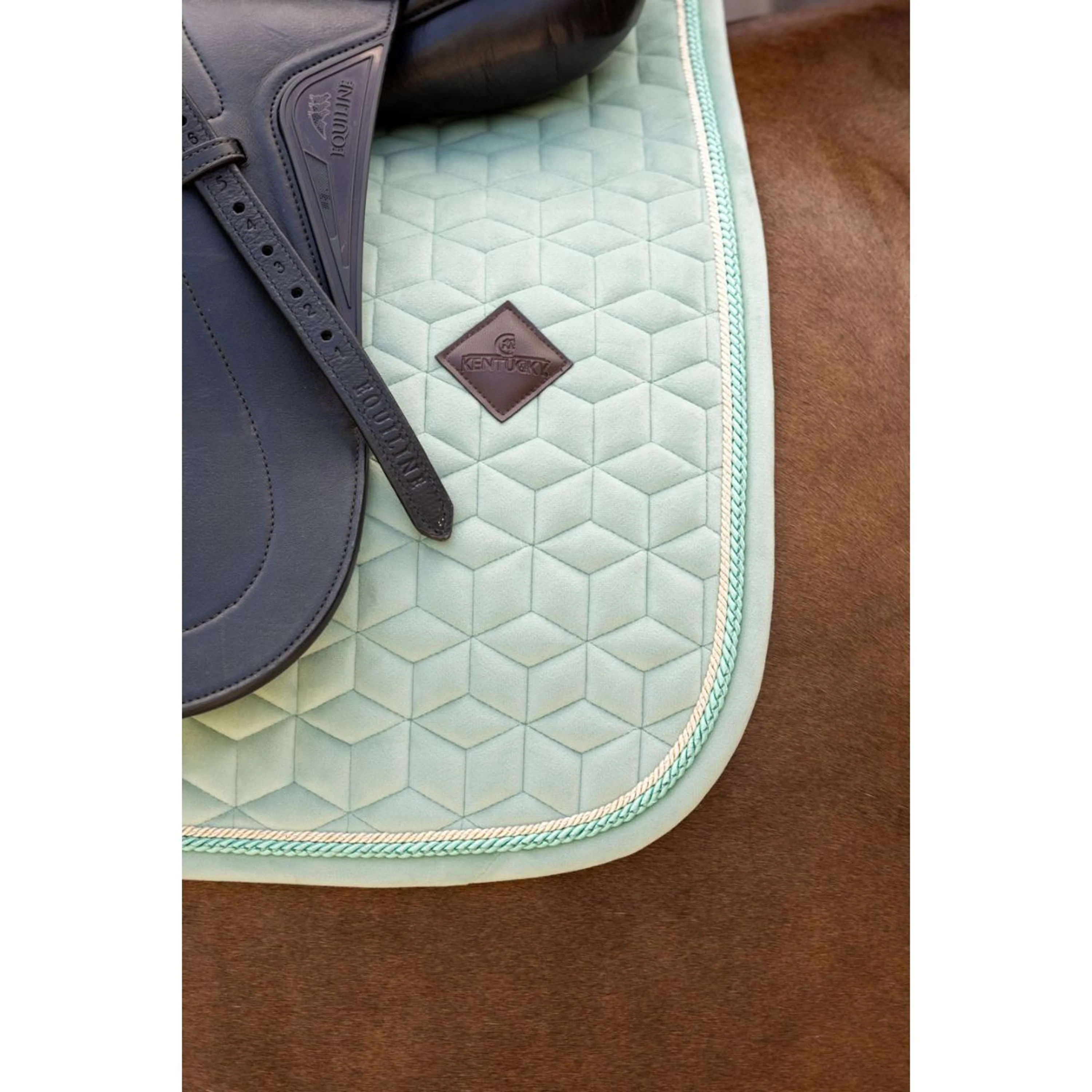 Kentucky Tapis de Selle Velvet Dressage Menthe - Image 4