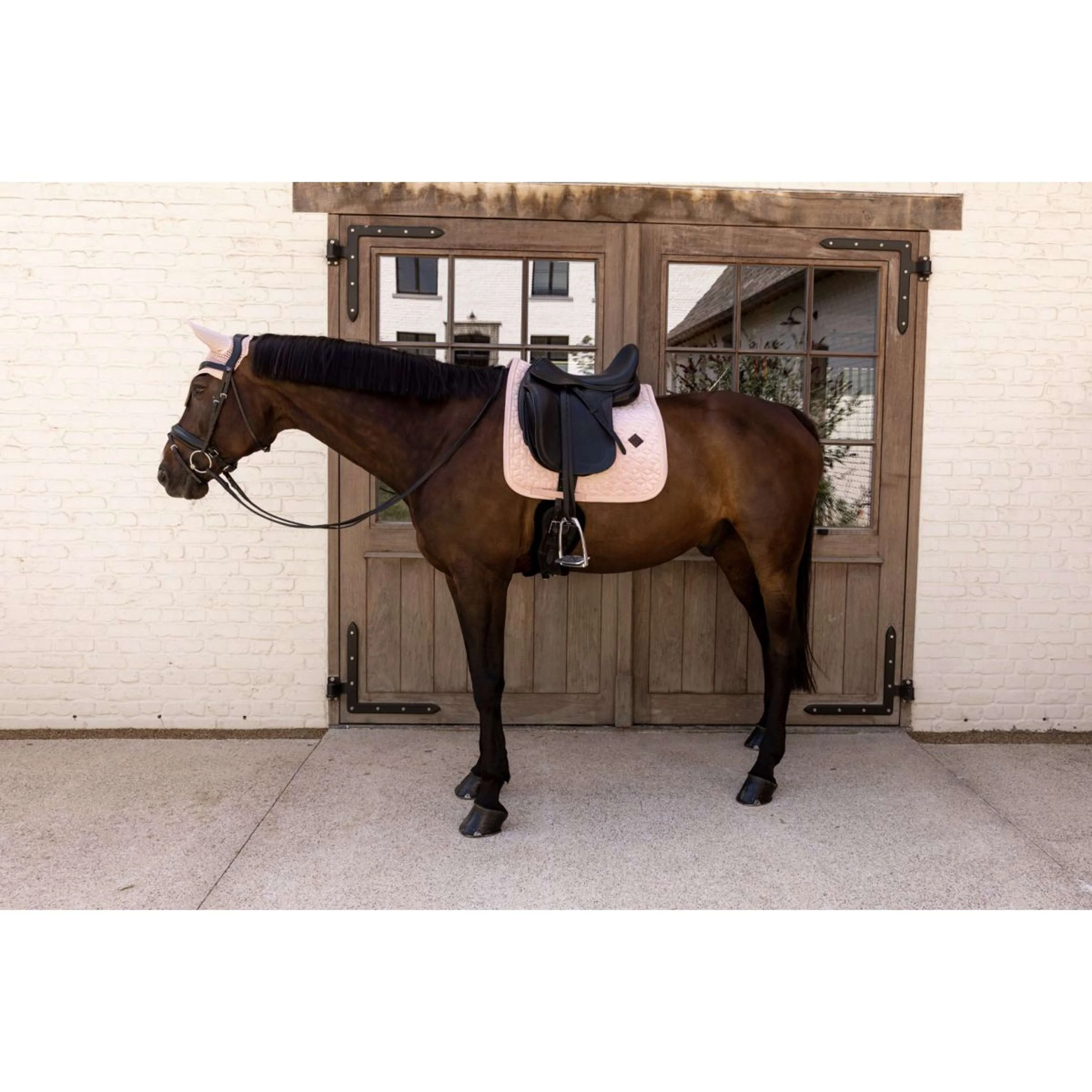Kentucky Tapis de Selle Velvet Dressage Soft Rose - Image 2
