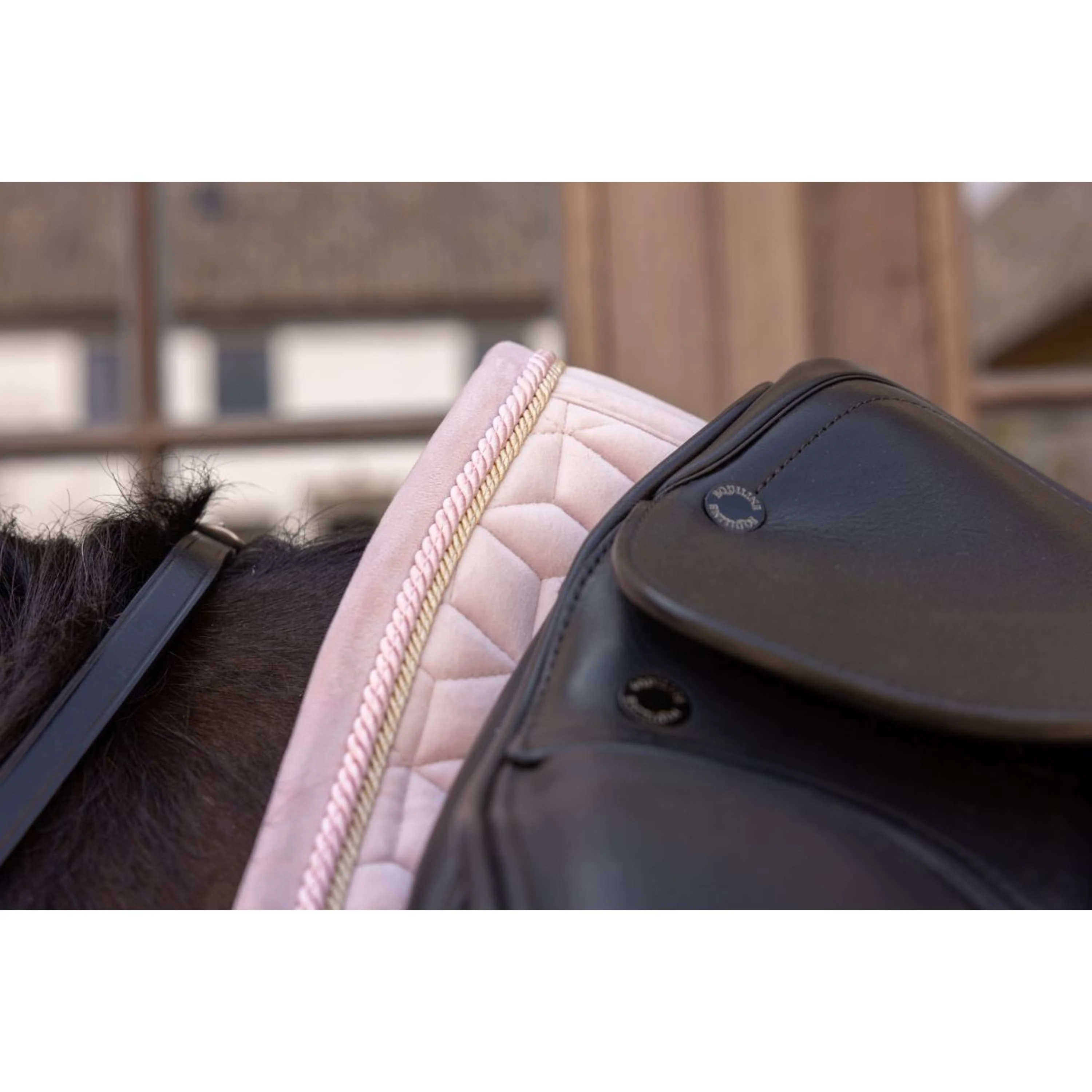 Kentucky Tapis de Selle Velvet Dressage Soft Rose - Image 6