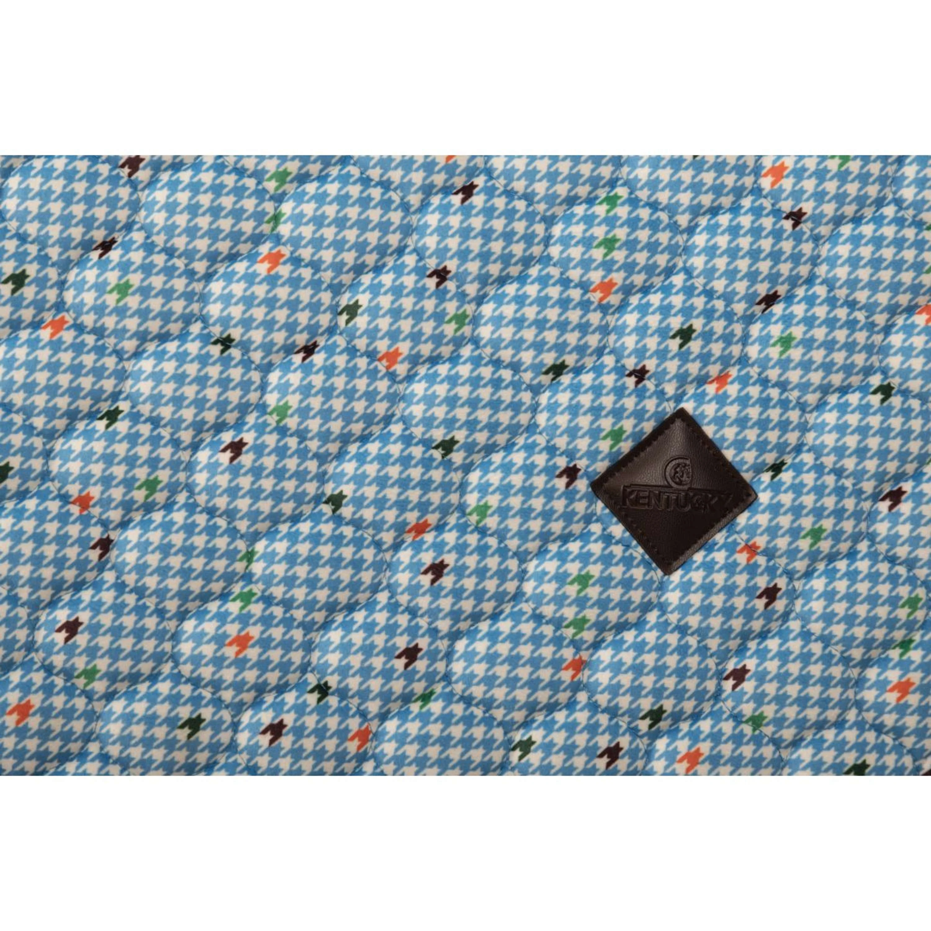 Kentucky Tapis de Selle Velvet Pied De Poule Marin - Image 2