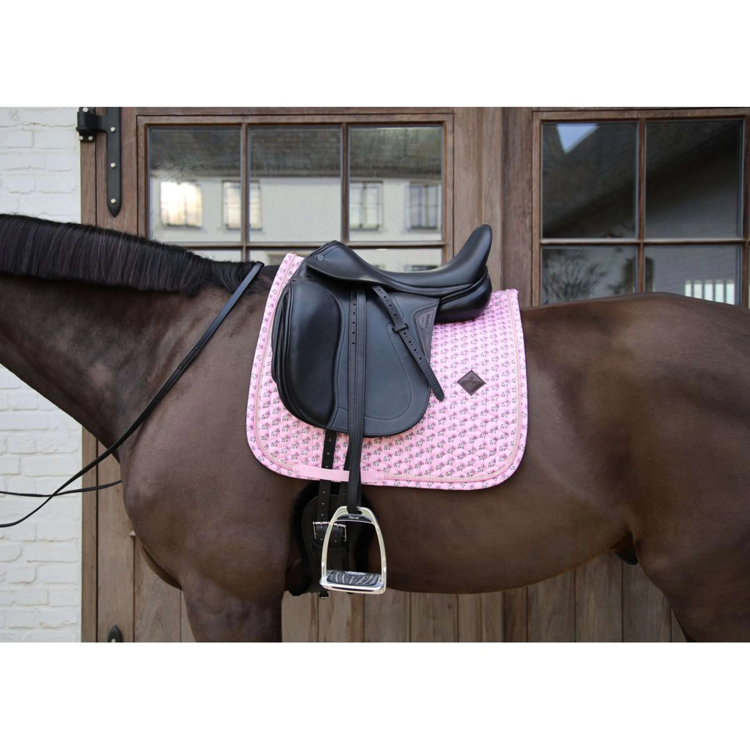 Kentucky Tapis de Selle Velvet Sammy Dressage Old Rose - Image 2