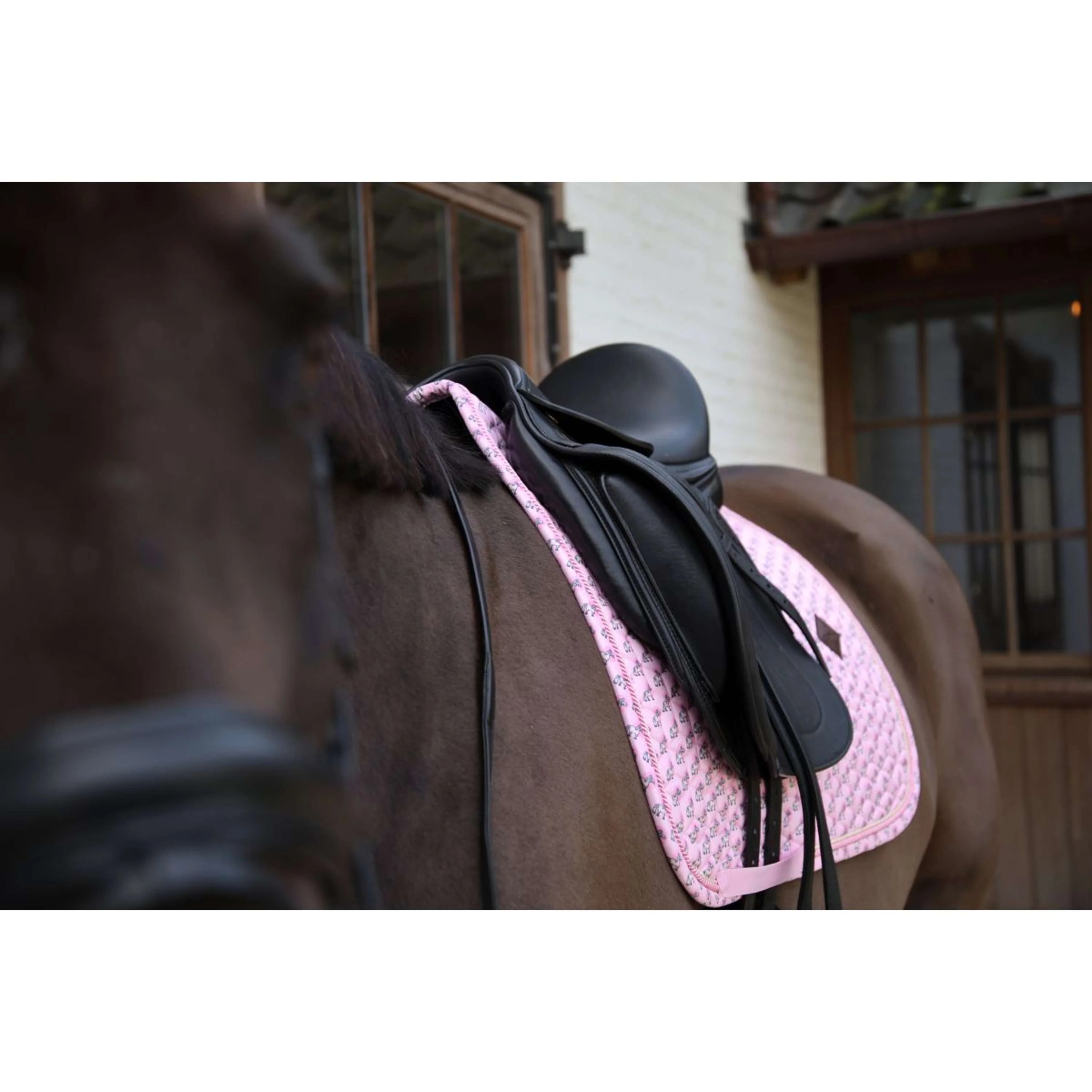 Kentucky Tapis de Selle Velvet Sammy Dressage Old Rose - Image 5
